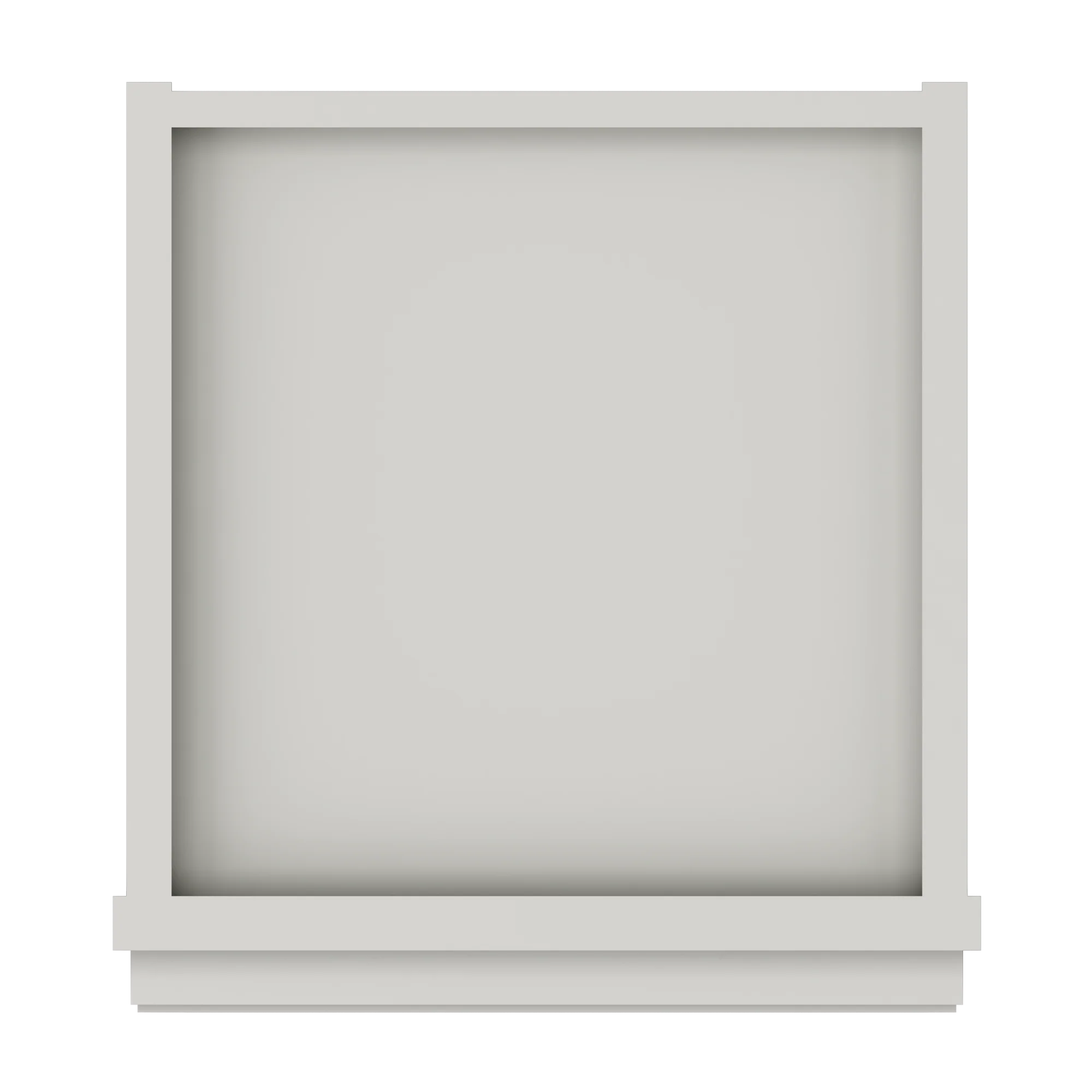 12"W x 36"H wall decorative door Milan Pearl - Image 4