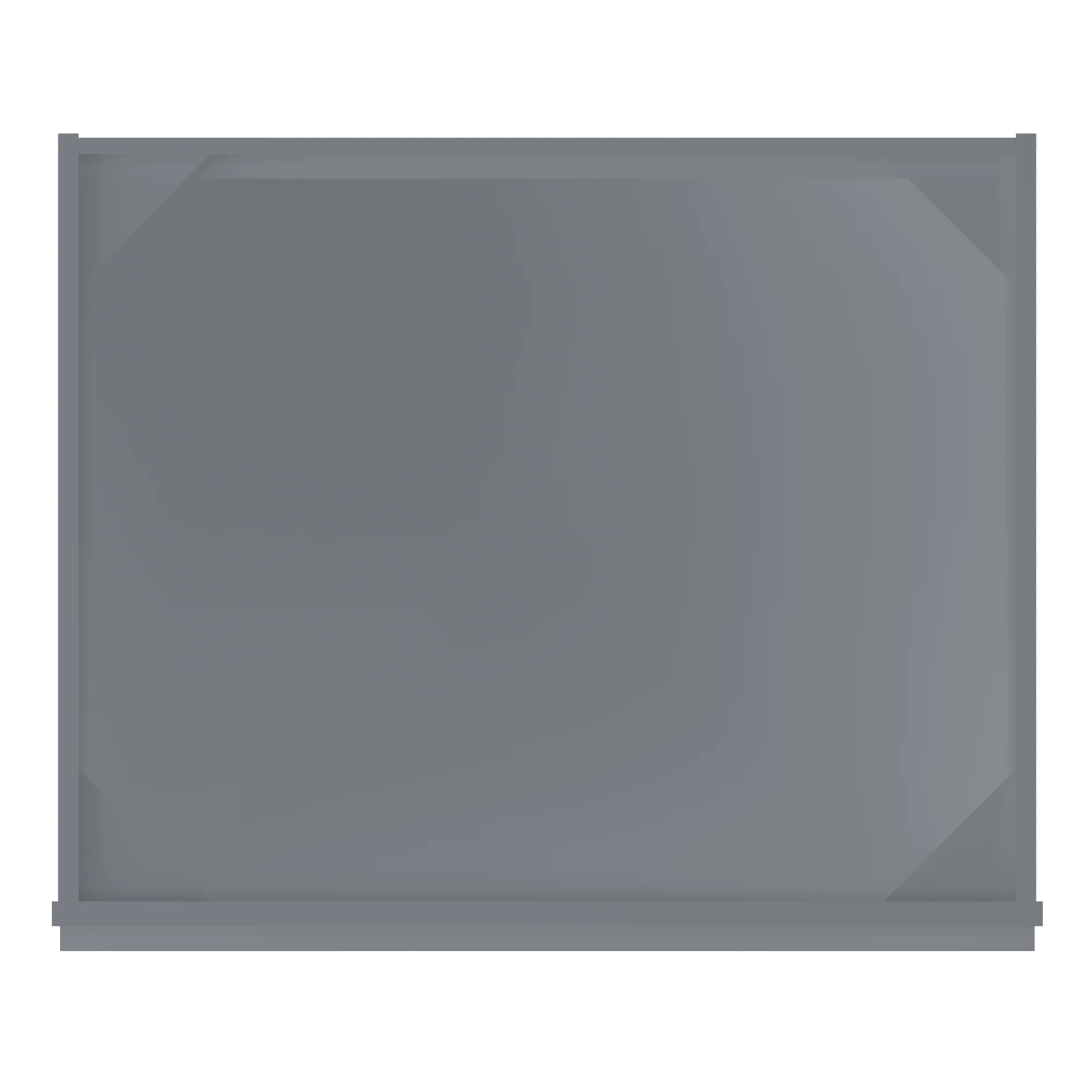 Base microwave cabinet with one drawer BMC30Colonial Gray LessCare 30 in. width 34.5 in. height 24 in. depth - Image 6