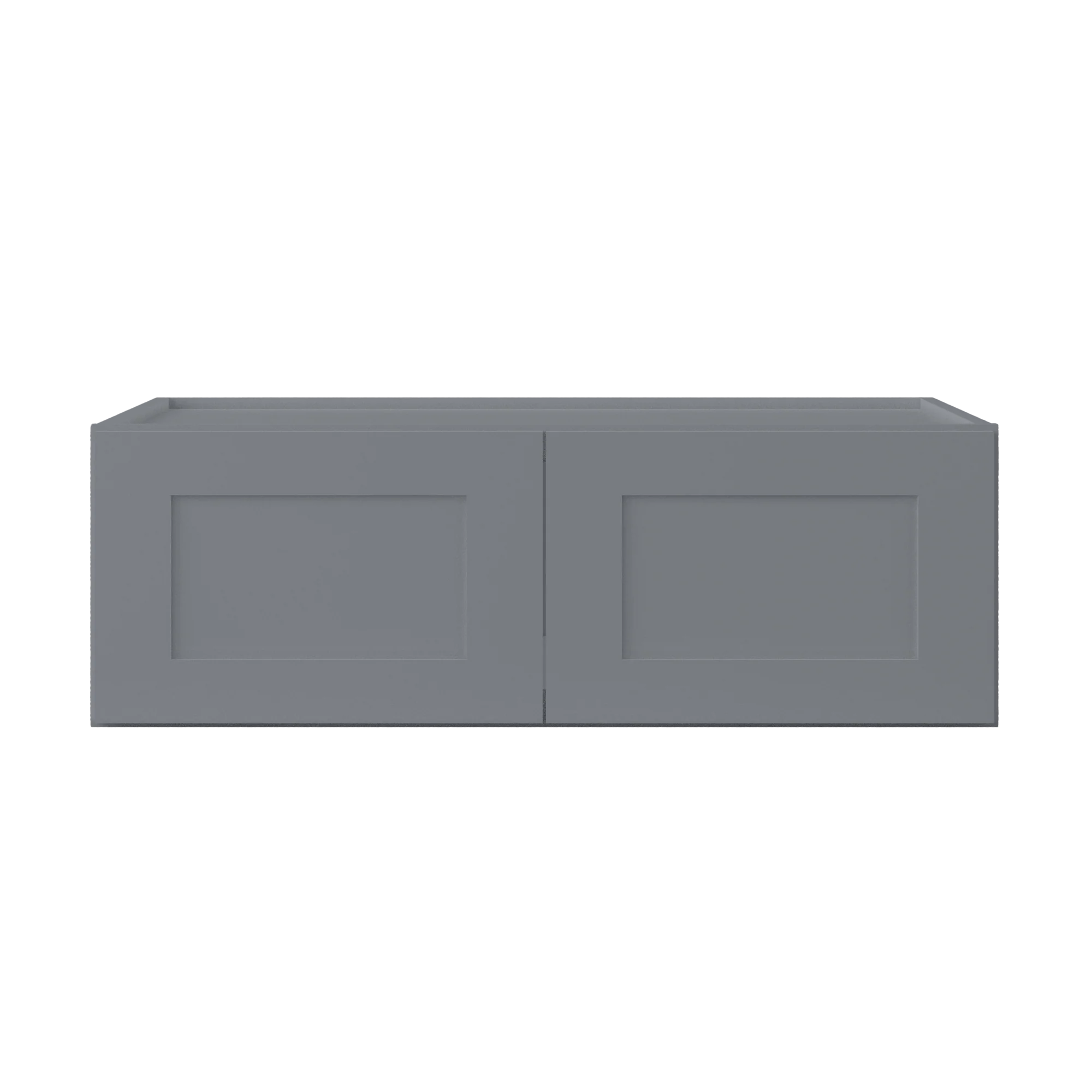 Wall Kitchen Cabinet W361224 Colonial Gray LessCare 36 in. width 12 in. height 24 in. depth - Image 2