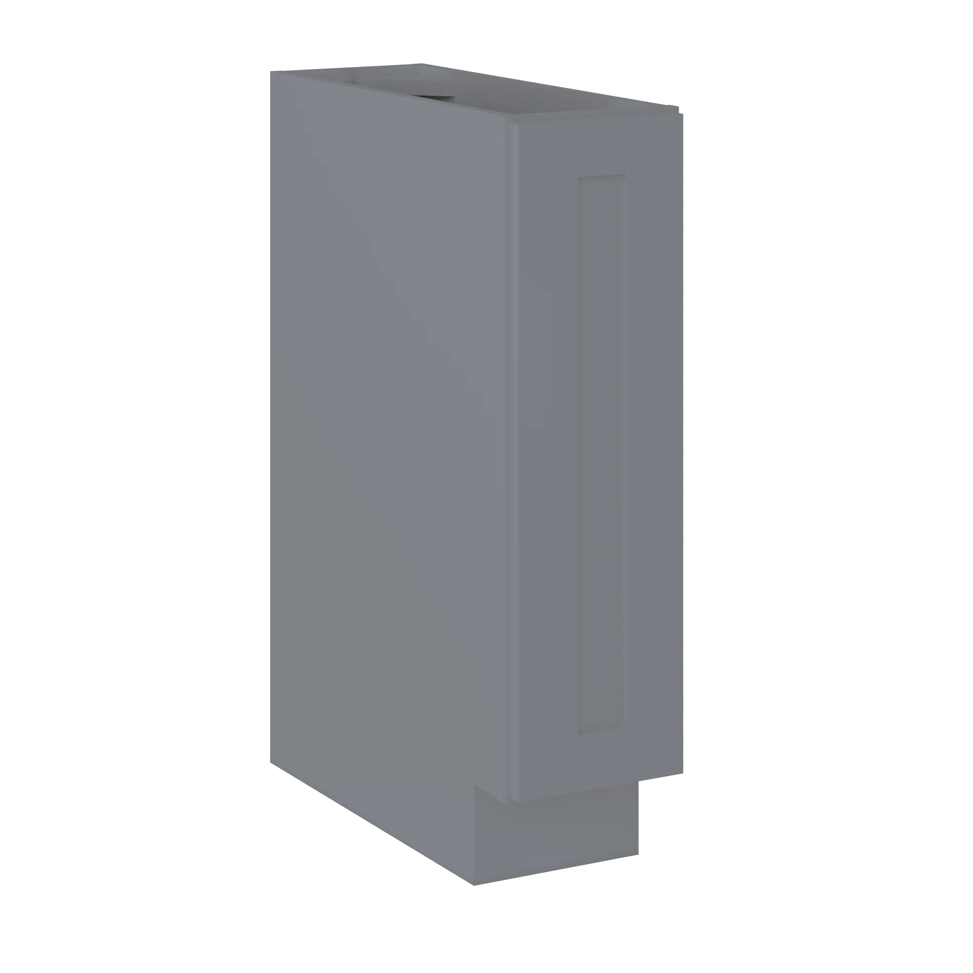 Base Kitchen Cabinet B09 Colonial Gray LessCare 9 in. width 34.5 in. height 24 in. depth - Image 2