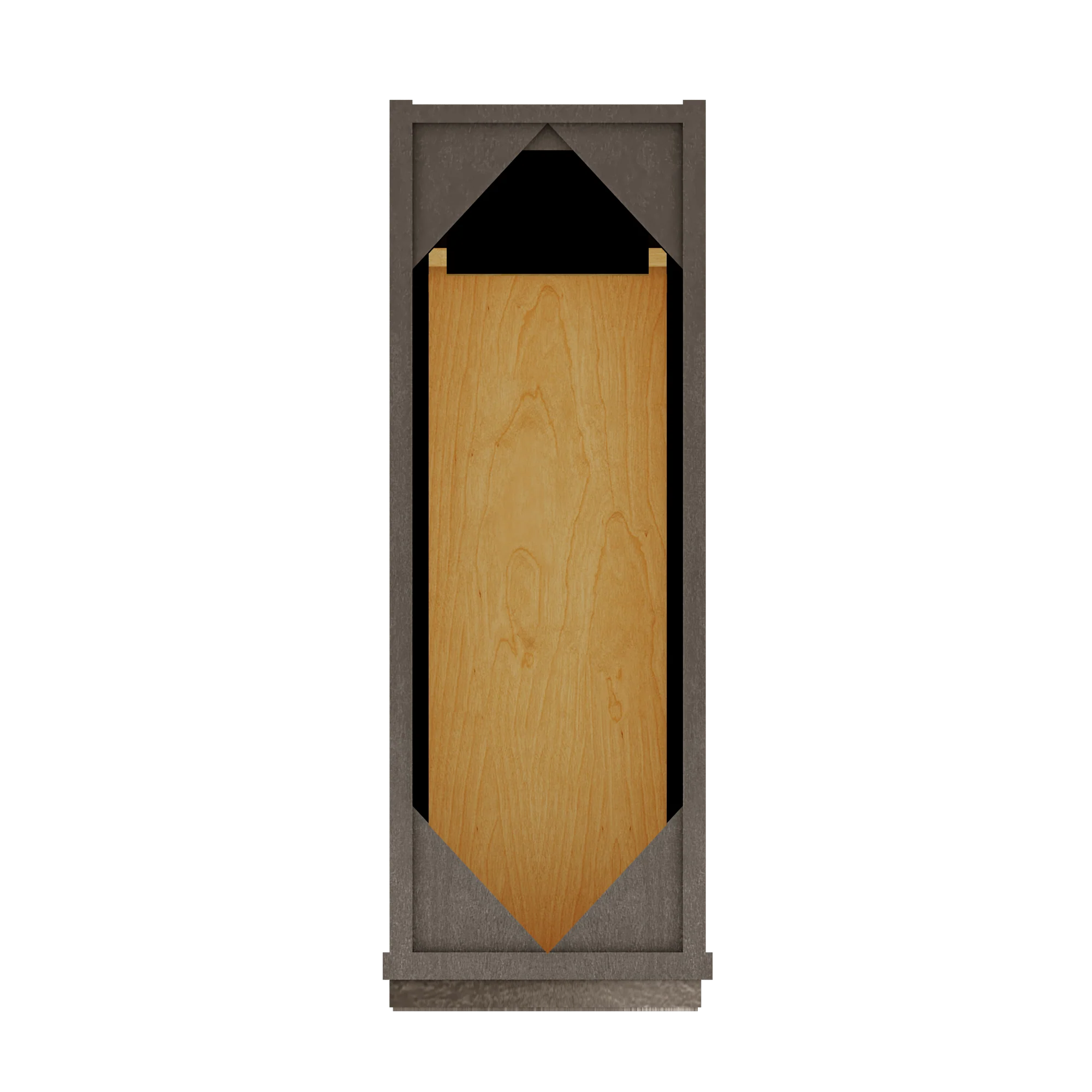 Base Kitchen Cabinet B09 Milan Slate 9 in. width 34.5 in. height 24 in. depth - Image 6