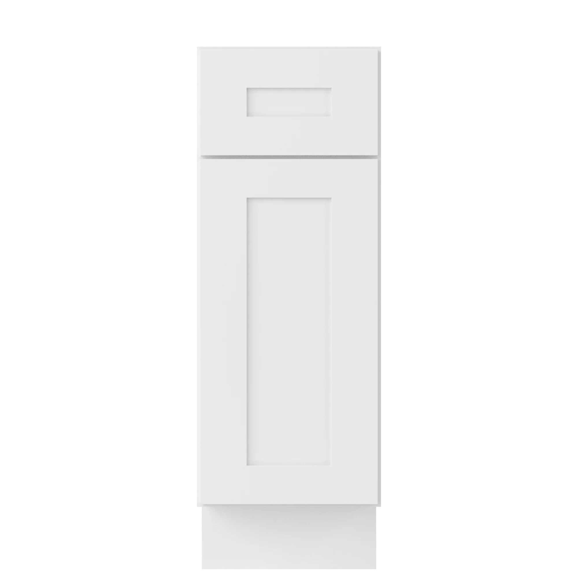 Base Kitchen Cabinet B12 Alpina White LessCare 12 in. width 34.5 in. height 24 in. depth - Image 3