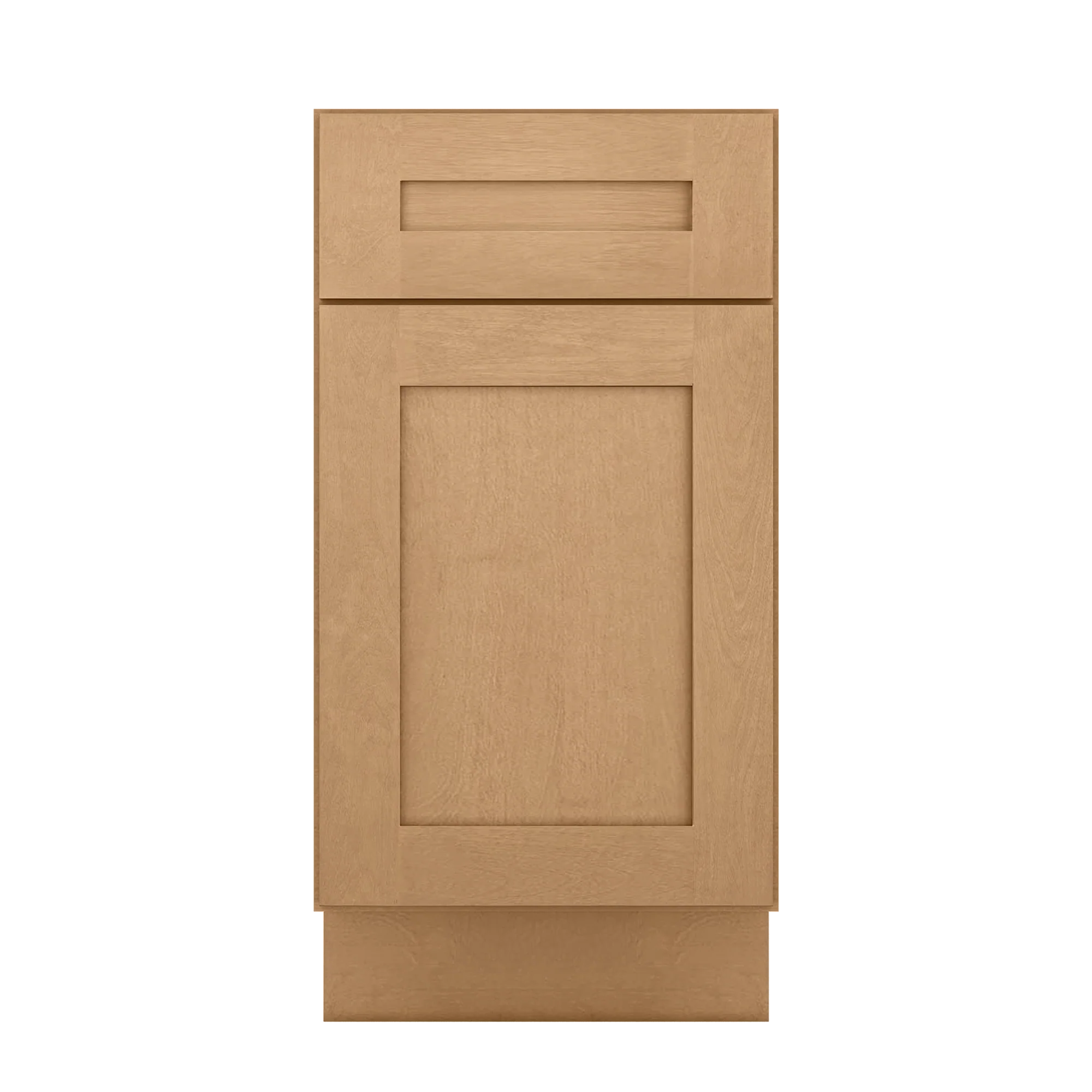 Base Kitchen Cabinet B18 Shaker Toffee 18 in. width 34.5 in. height 24 in. depth - Image 3