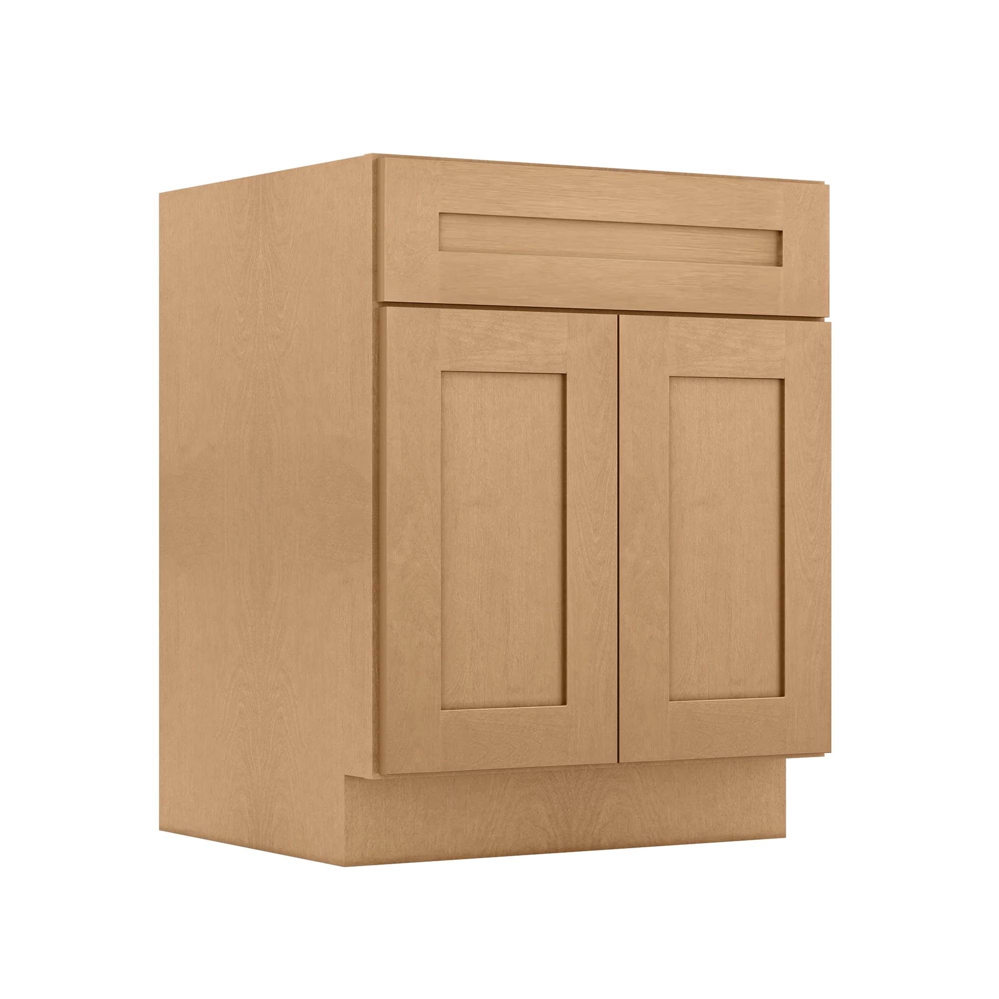 Base Kitchen Cabinet B27 Shaker Toffee 27 in. width 34.5 in. height 24 in. depth - Image 2