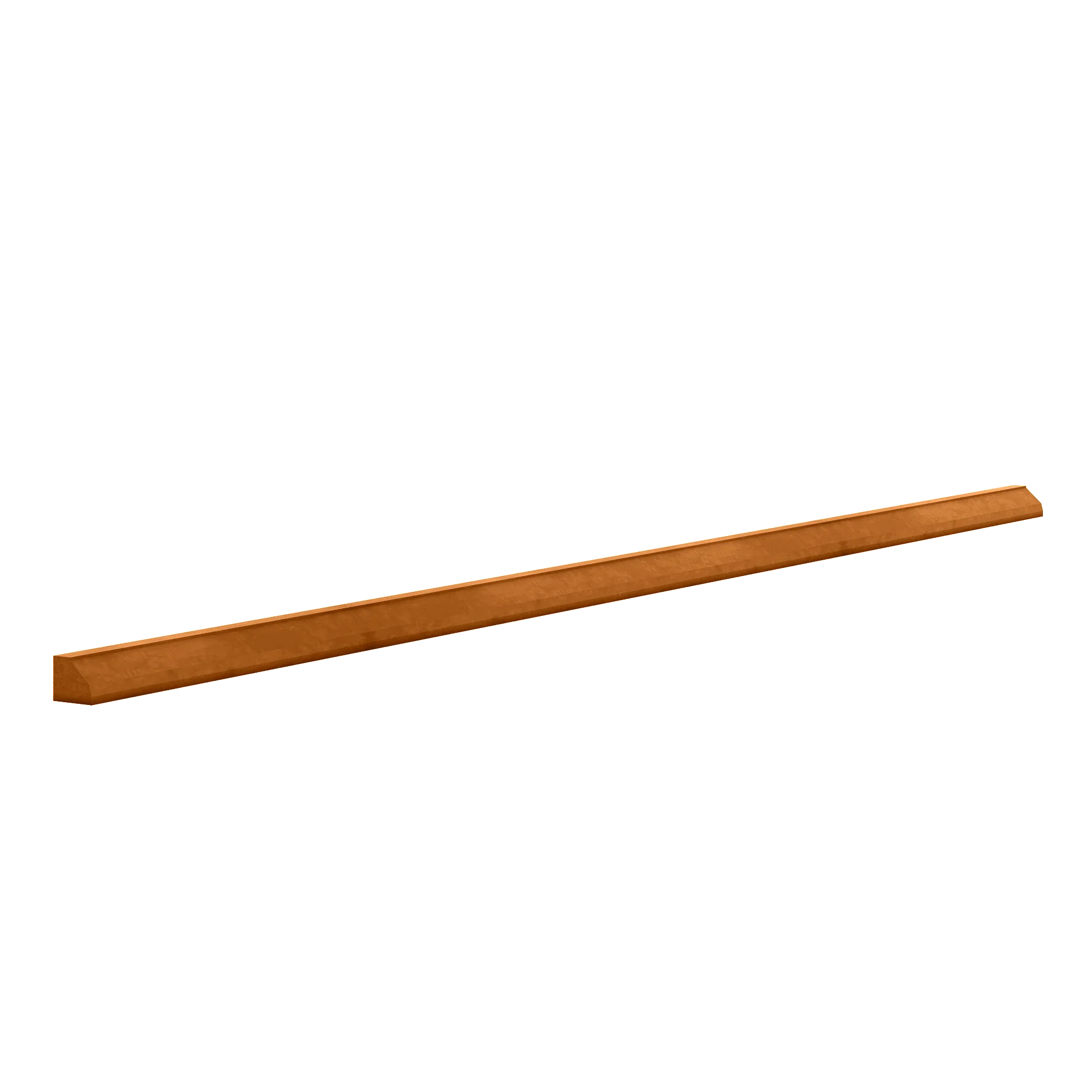 Bevel Light Rail Molding LRM8 Newport LessCare 0.75 in. width 1.5 in. height 96 in. depth - Image 2