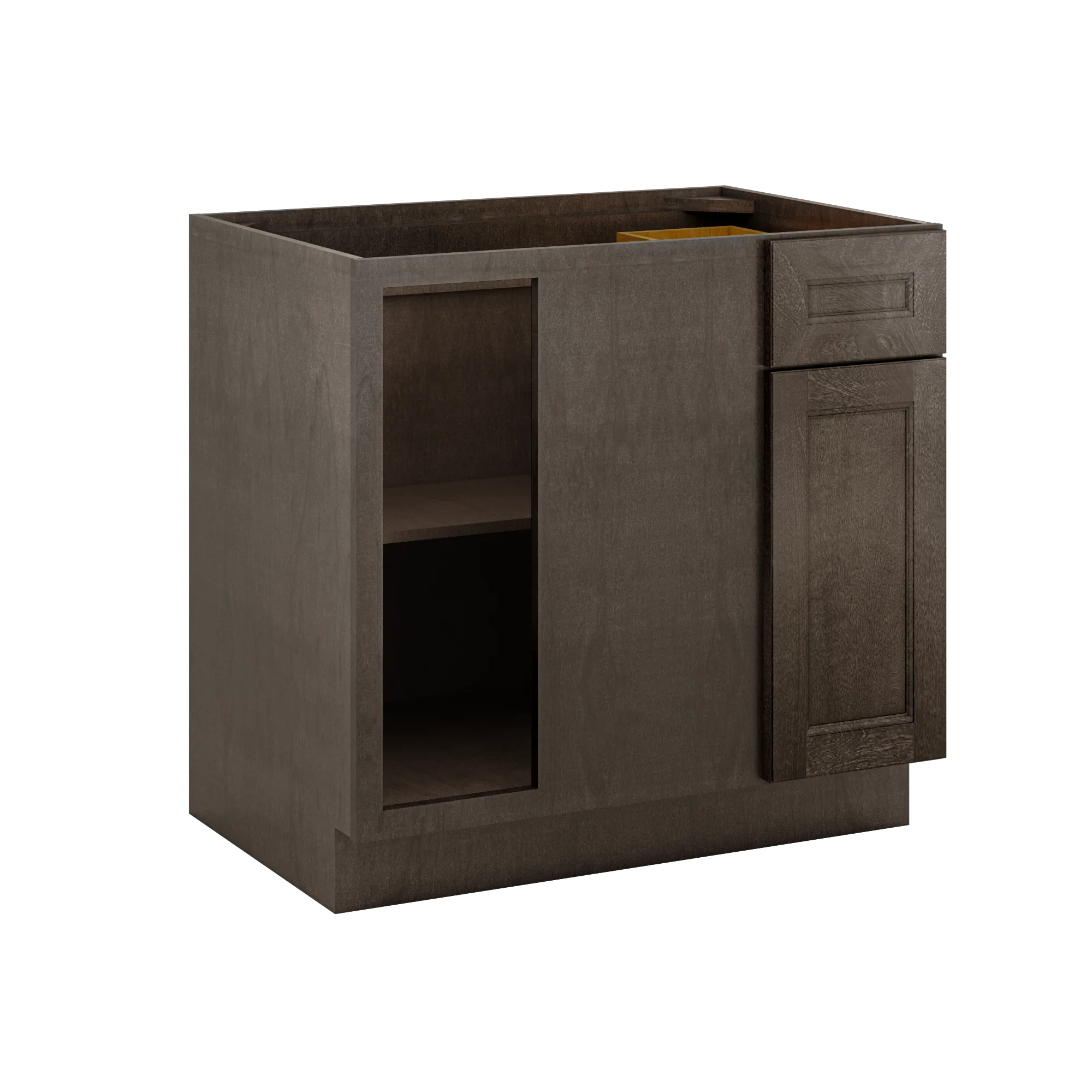 Blind Corner Base Kitchen Cabinet SCB36 Milan Slate 36 in. width 34.5 in. height 24 in. depth - Image 2