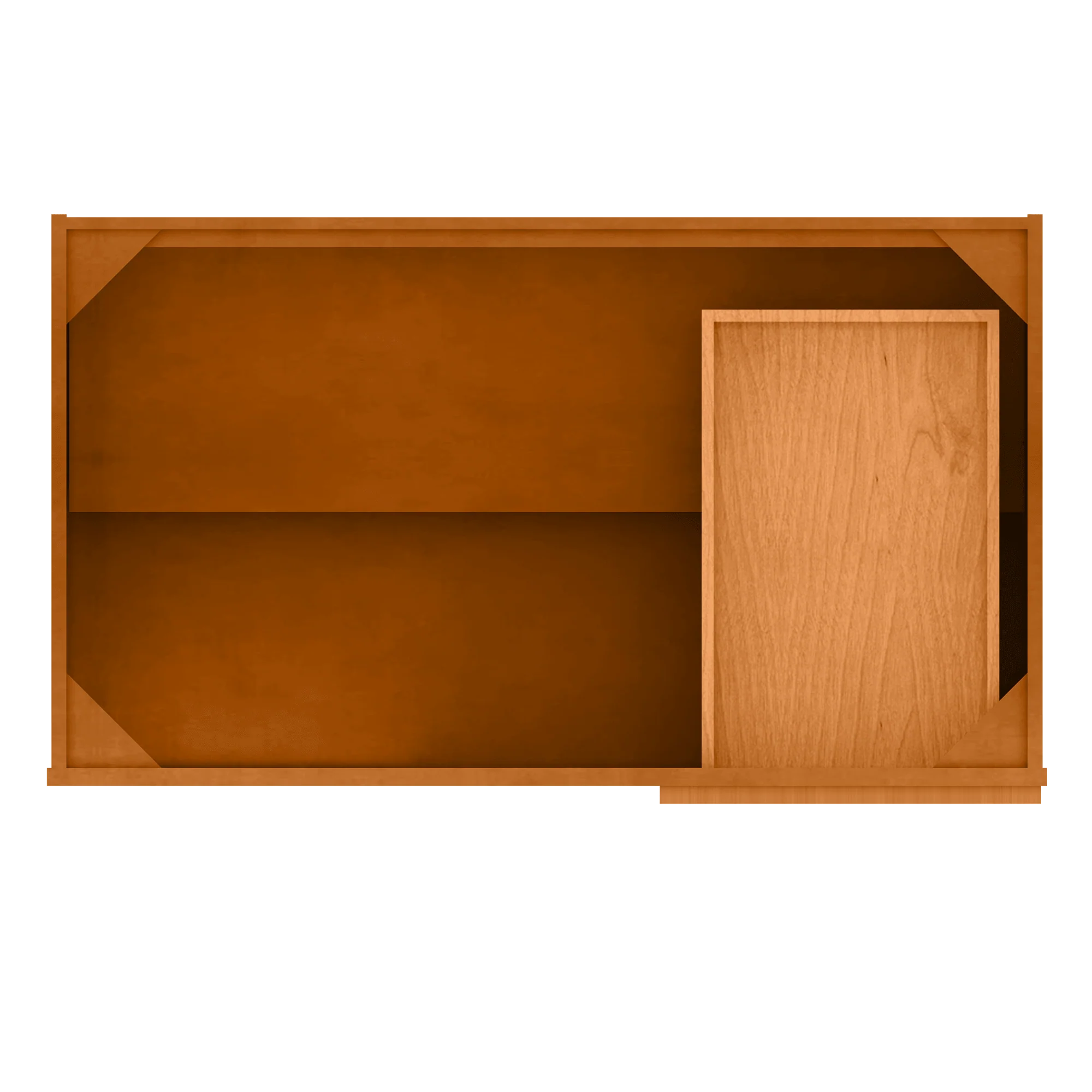 Blind Corner Base Kitchen Cabinet SCB42 Newport LessCare 42 in. width 34.5 in. height 24 in. depth - Image 6