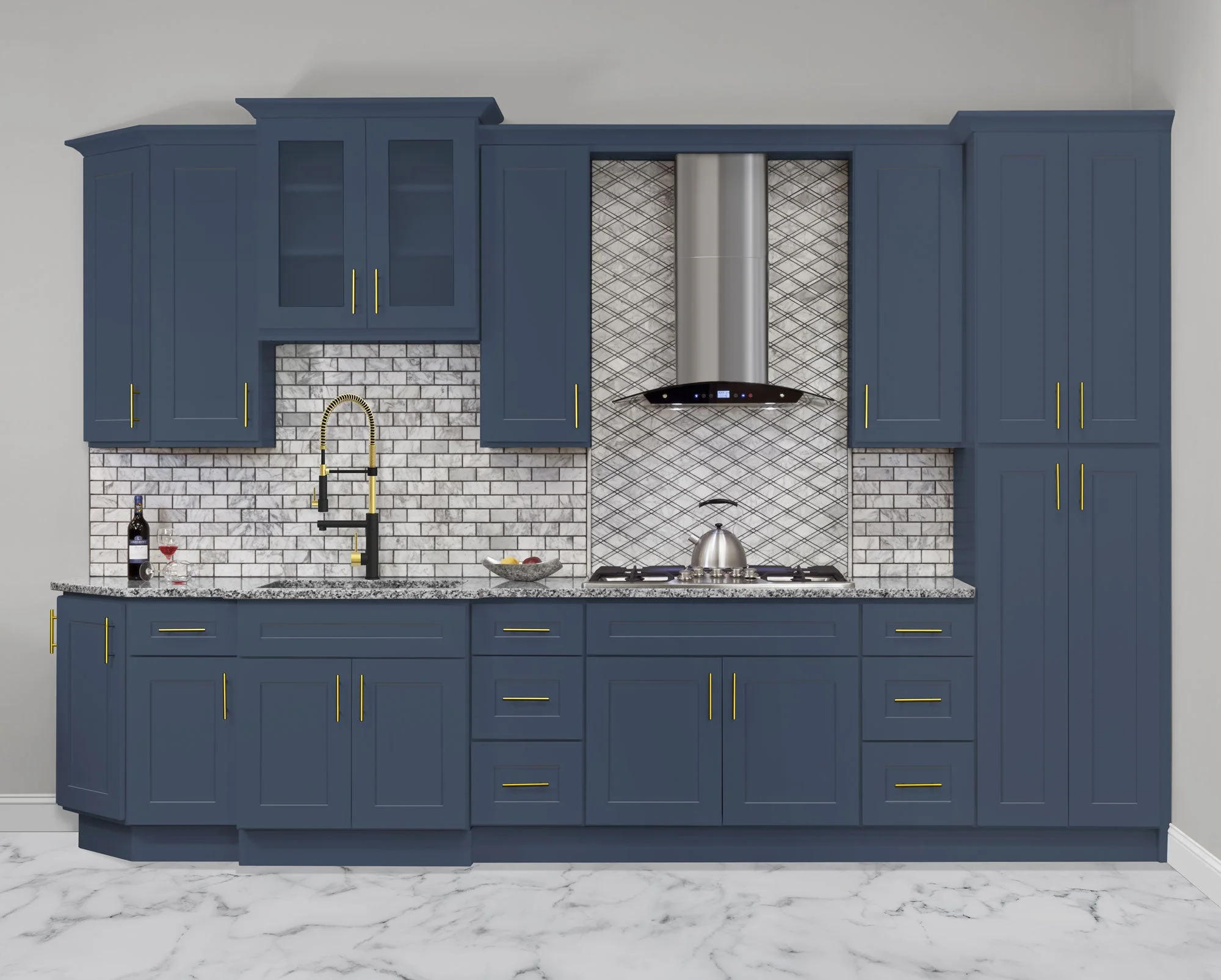 Base Board Molding BM8 Danbury Blue LessCare 4.5 in. height 96 in. depth - Image 3