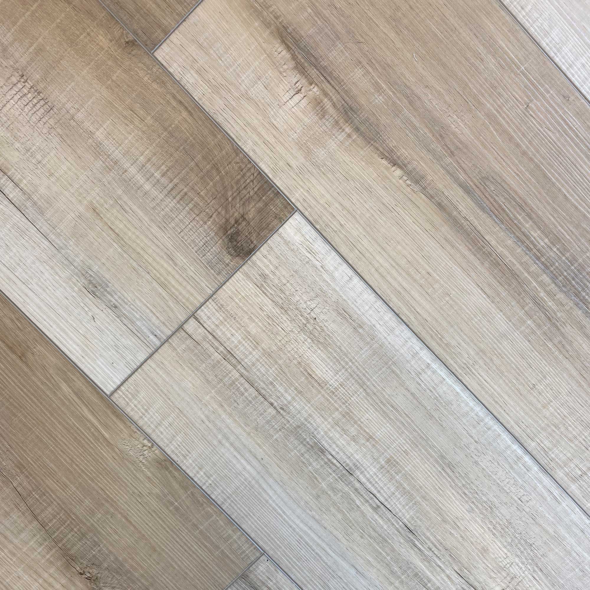 6.5 mm Chestnut SPC Rigid Luxury Vinyl Waterproof Flooring with Padding