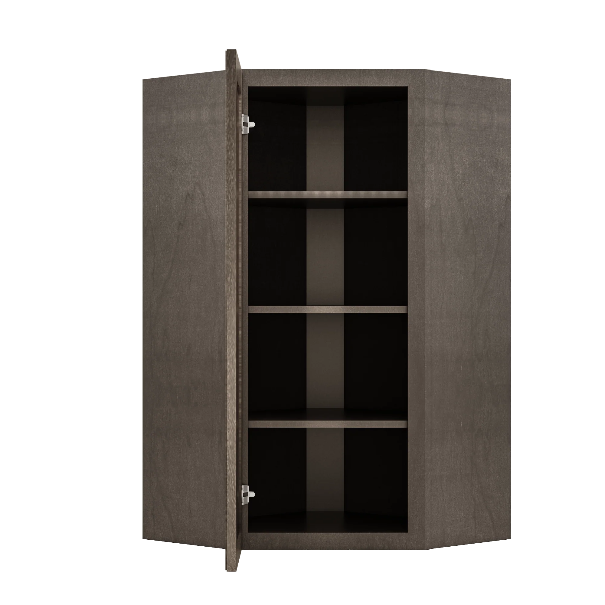 Diagonal Corner Kitchen Cabinet DC2442 Milan Slate 24 in. width 42 in. height 12 in. depth - Image 5