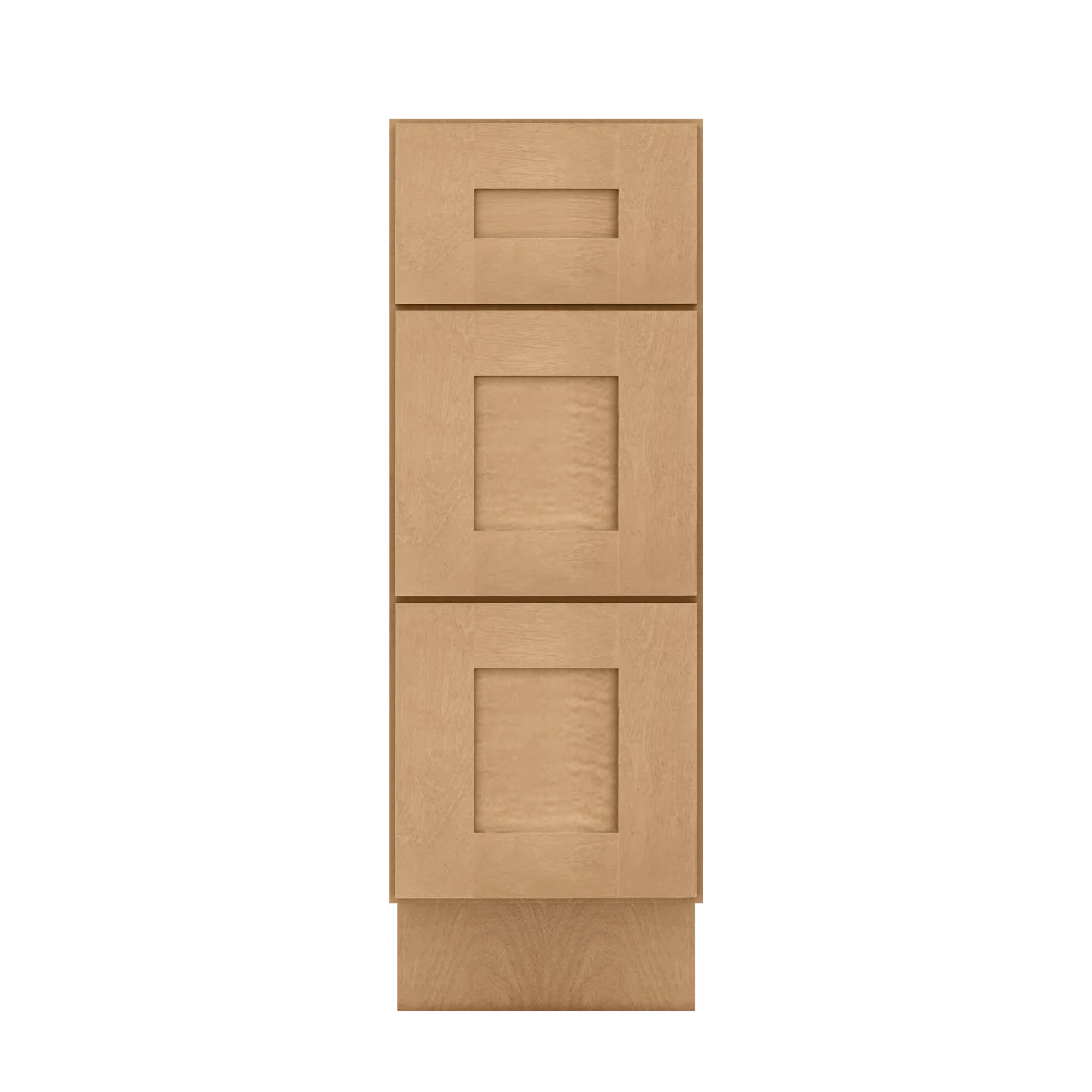 Drawer Base Kitchen Cabinet DB12 Shaker Toffee 12 in. width 34.5 in. height 24 in. depth - Image 3
