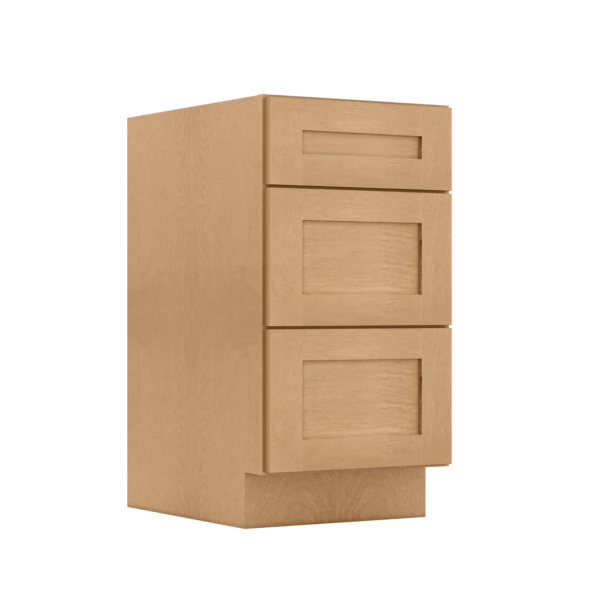 Drawer Base Kitchen Cabinet DB18 Shaker Toffee LessCare 18 in. width 34.5 in. height 24 in. depth - Image 2