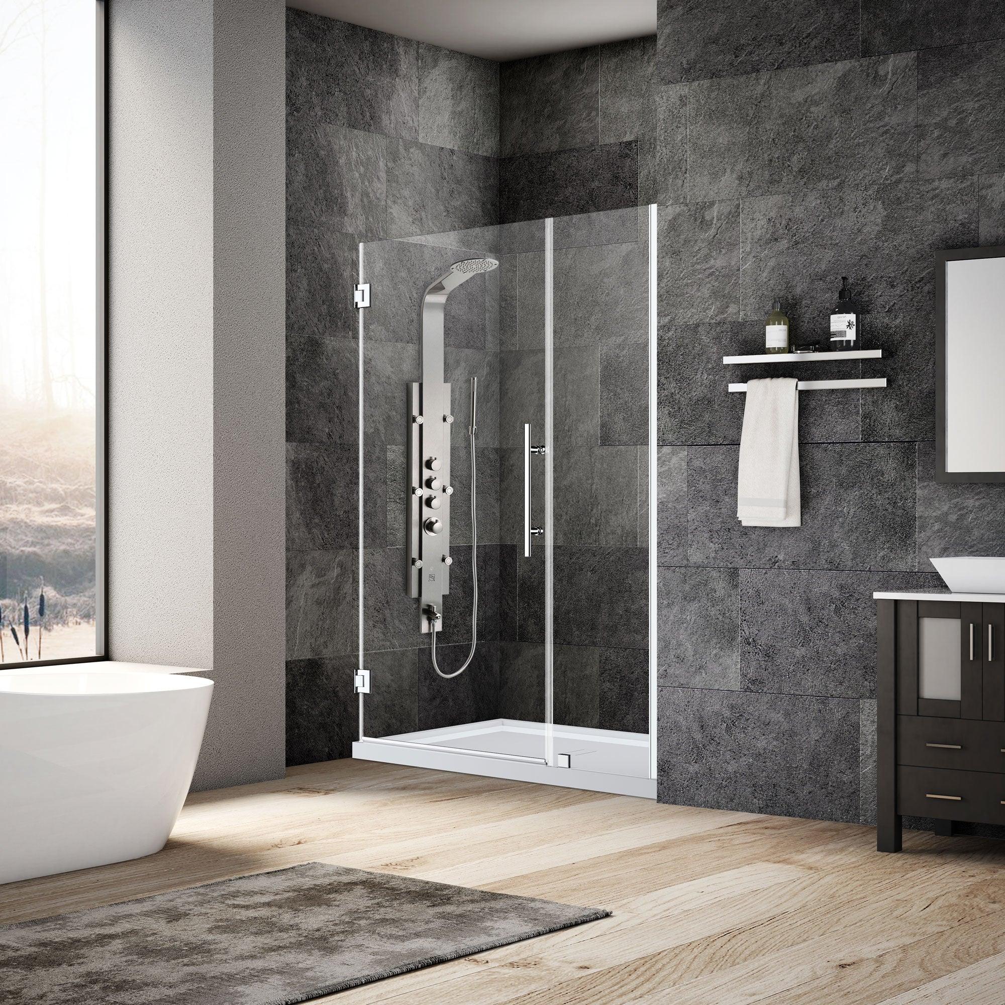 42-43 W x 72 H  Swing-Out Shower Door ULTRA-E Chrome - Image 3