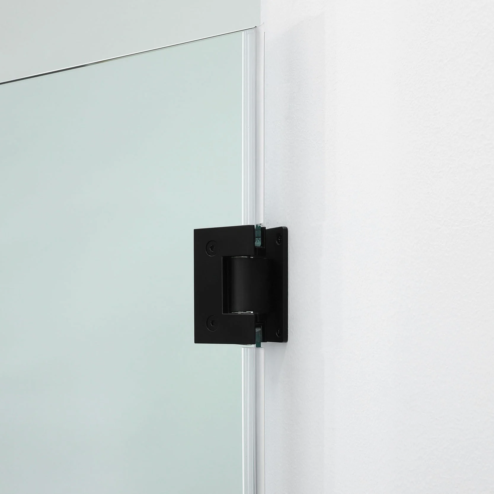 50-51 W x 72 H  Swing-Out Shower Door ULTRA-E Matte Black - Image 5