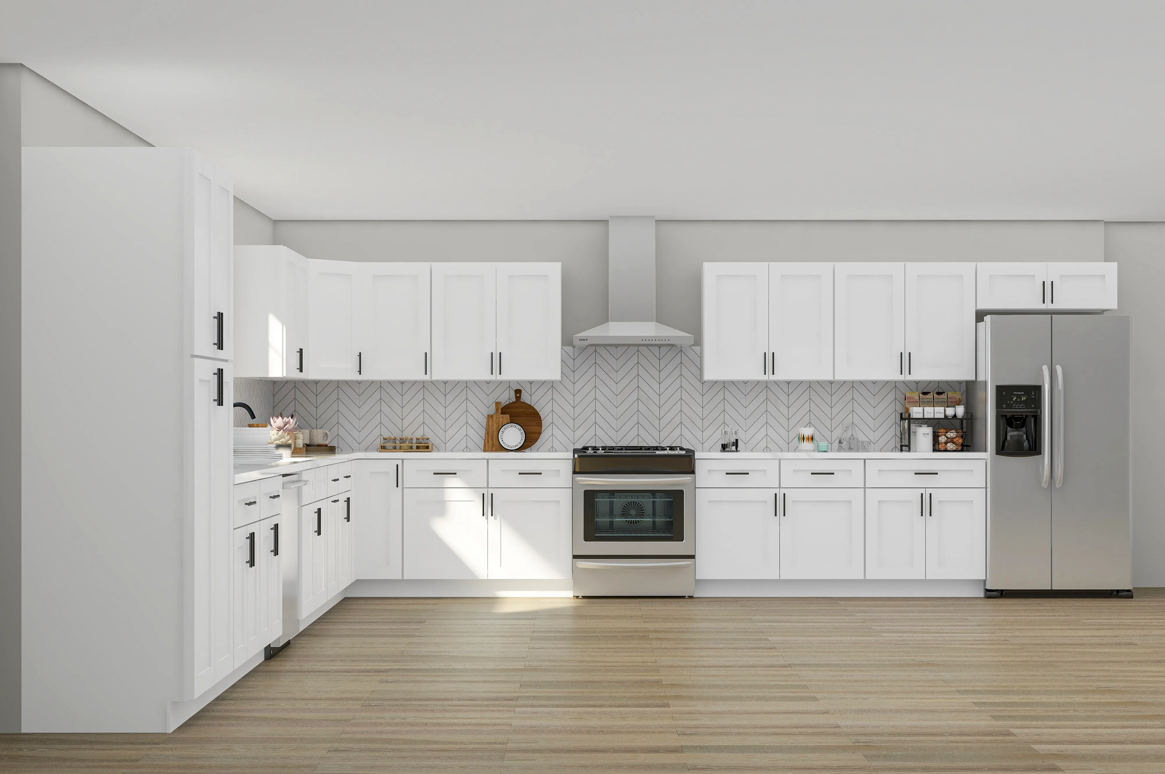 Lesscare Alpina White 18x18  Kitchen - Image 2