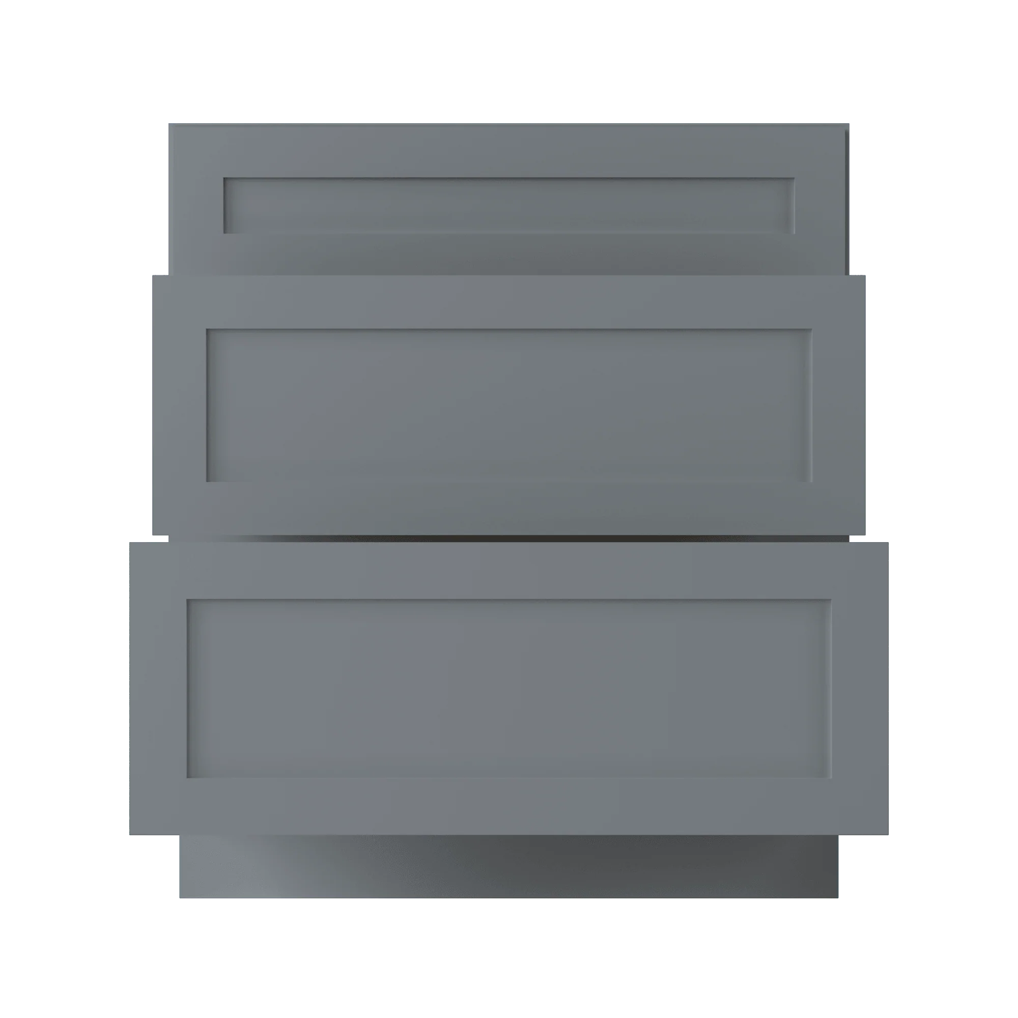Linen Range Base Kitchen Cabinet LRB30 Colonial Gray LessCare 30 in. width 34.5 in. height 24 in. depth - Image 4