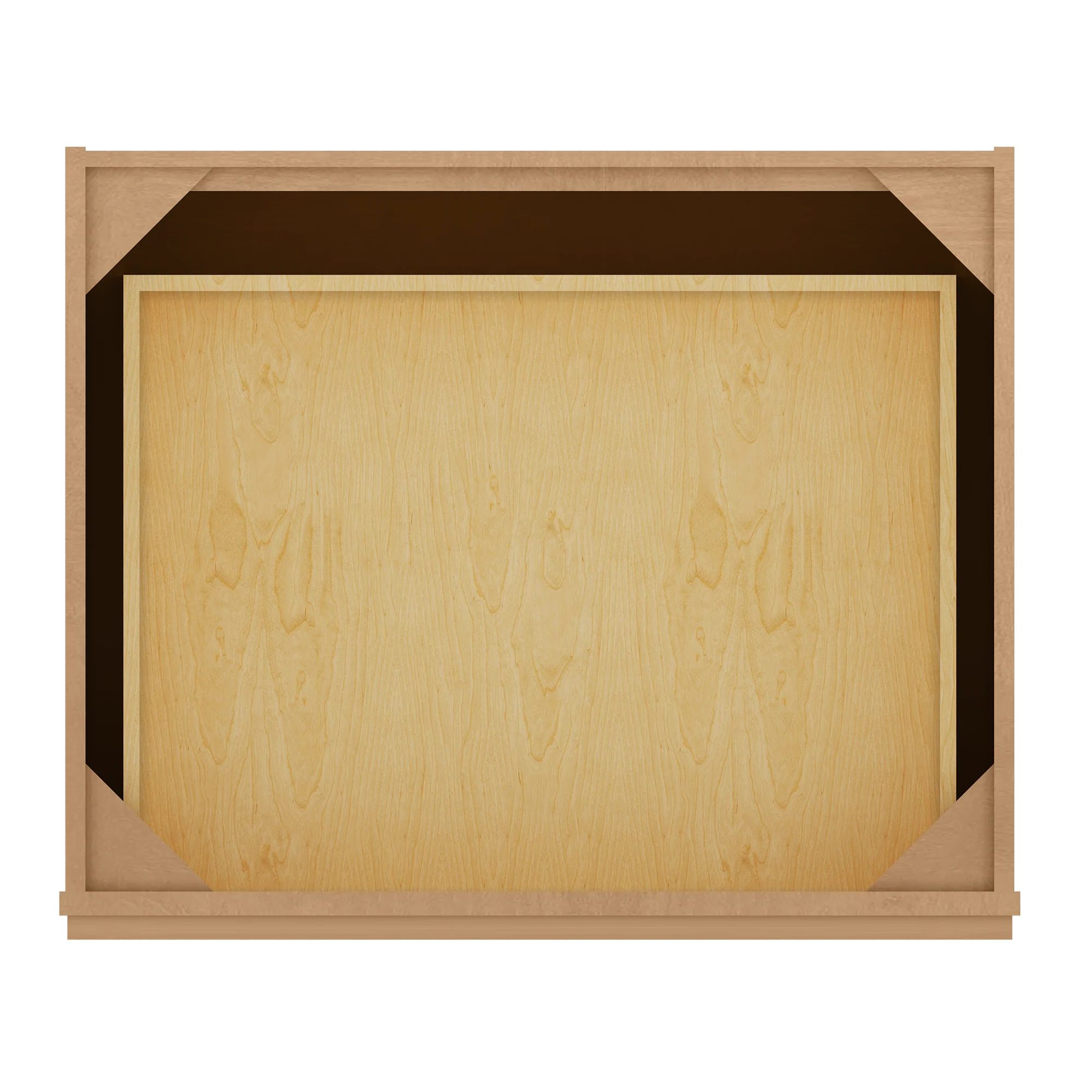 Linen Range Base Kitchen Cabinet LRB30 Shaker Toffee 30 in. width 34.5 in. height 24 in. depth - Image 6