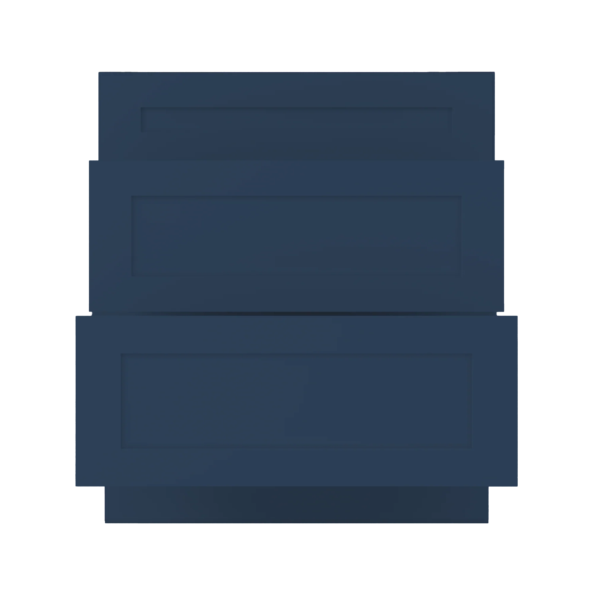 Linen Range Base Kitchen Cabinet LRB30 Danbury Blue LessCare 30 in. width 34.5 in. height 24 in. depth - Image 5