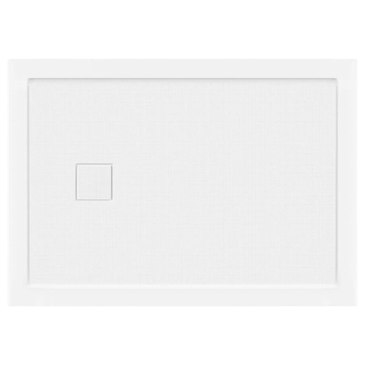 48 in x 34 in Single/Double Threshold Shower Base Pan with Right/Left Drain