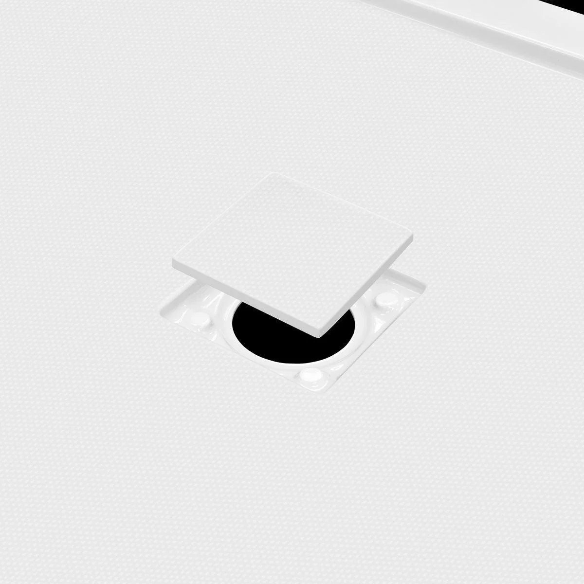 60 in x 34 in Single/Double Threshold Shower Base Pan with Center Drain - Image 4