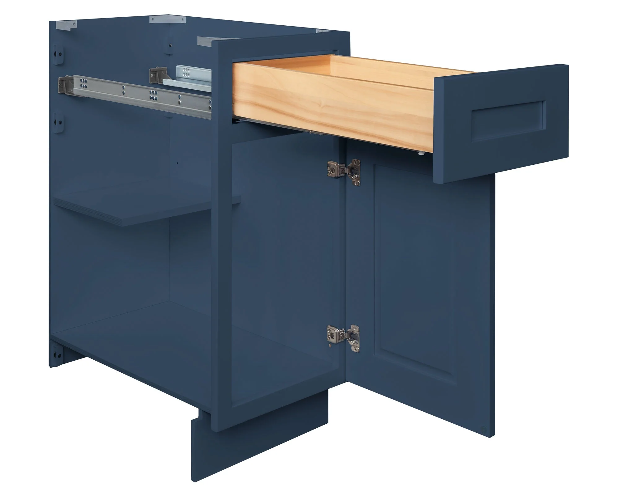 Scribe Molding MSW8 Danbury Blue LessCare 0.75 in. width 0.25 in. height 96 in. depth - Image 5