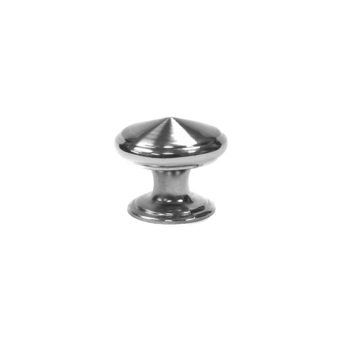 1.125"W Brushed Nickel Knob Door/Drawer Pull P-10 - Image 2