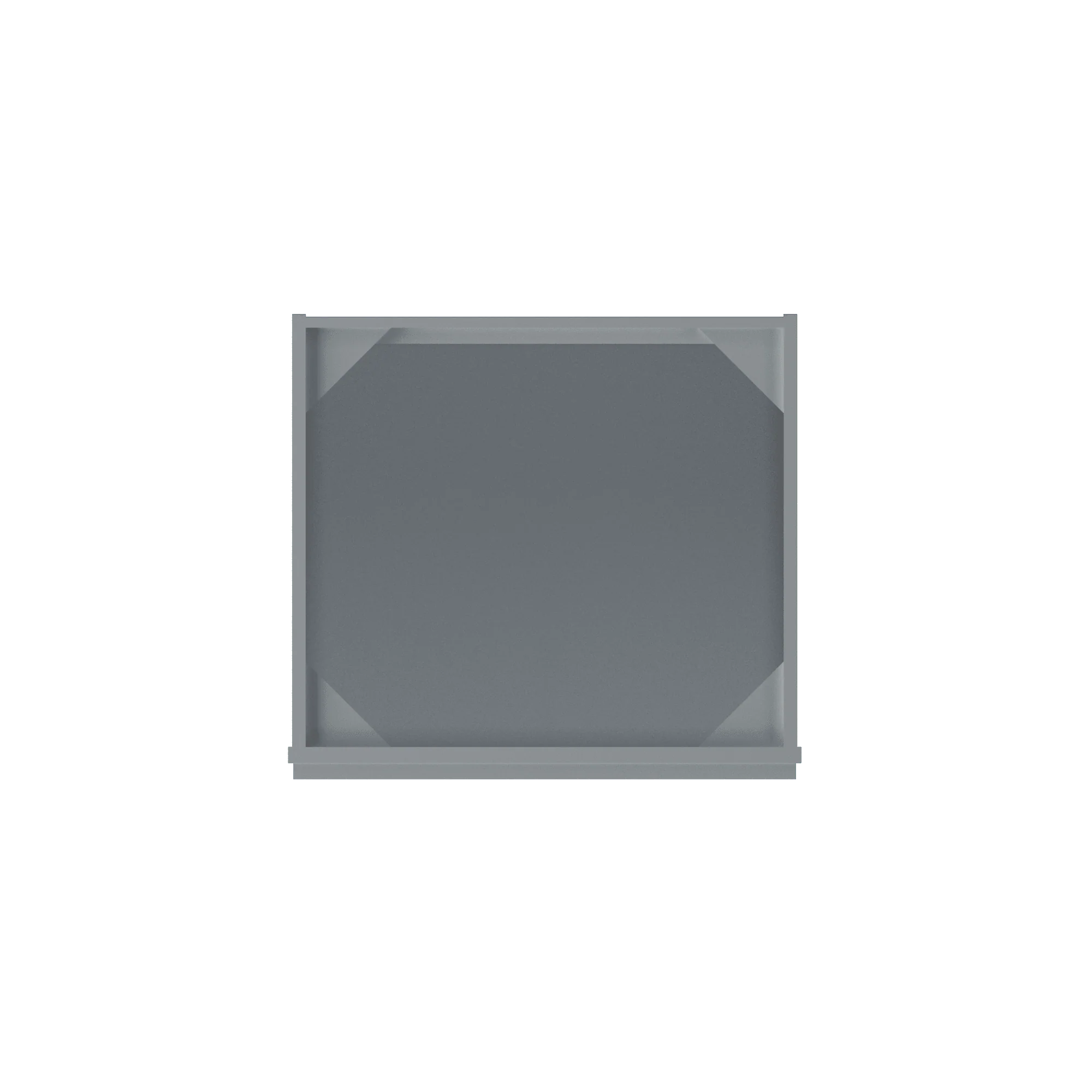 Sink Base Kitchen Cabinet SB33 Colonial Gray LessCare 33 in. width 34.5 in. height 24 in. depth - Image 6
