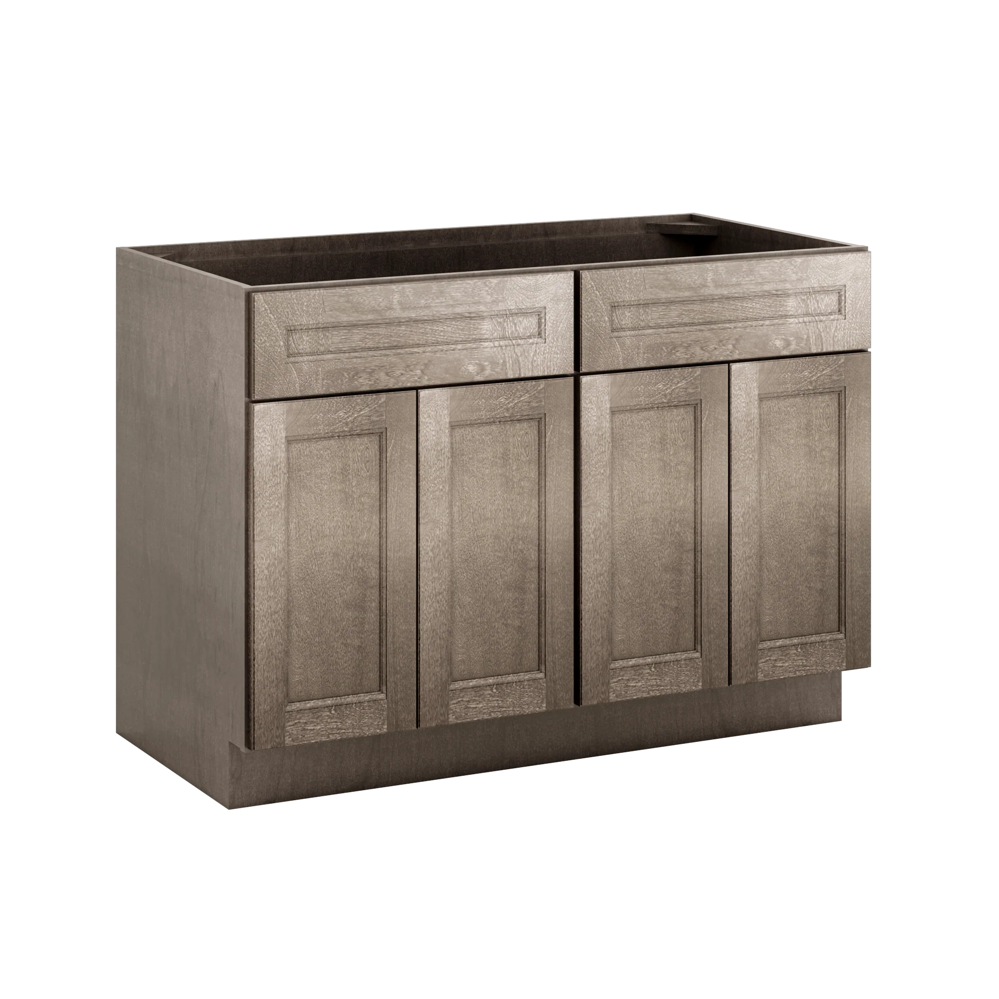 Sink Base Kitchen Cabinet SB48 Milan Slate 48 in. width 34.5 in. height 24 in. depth - Image 2