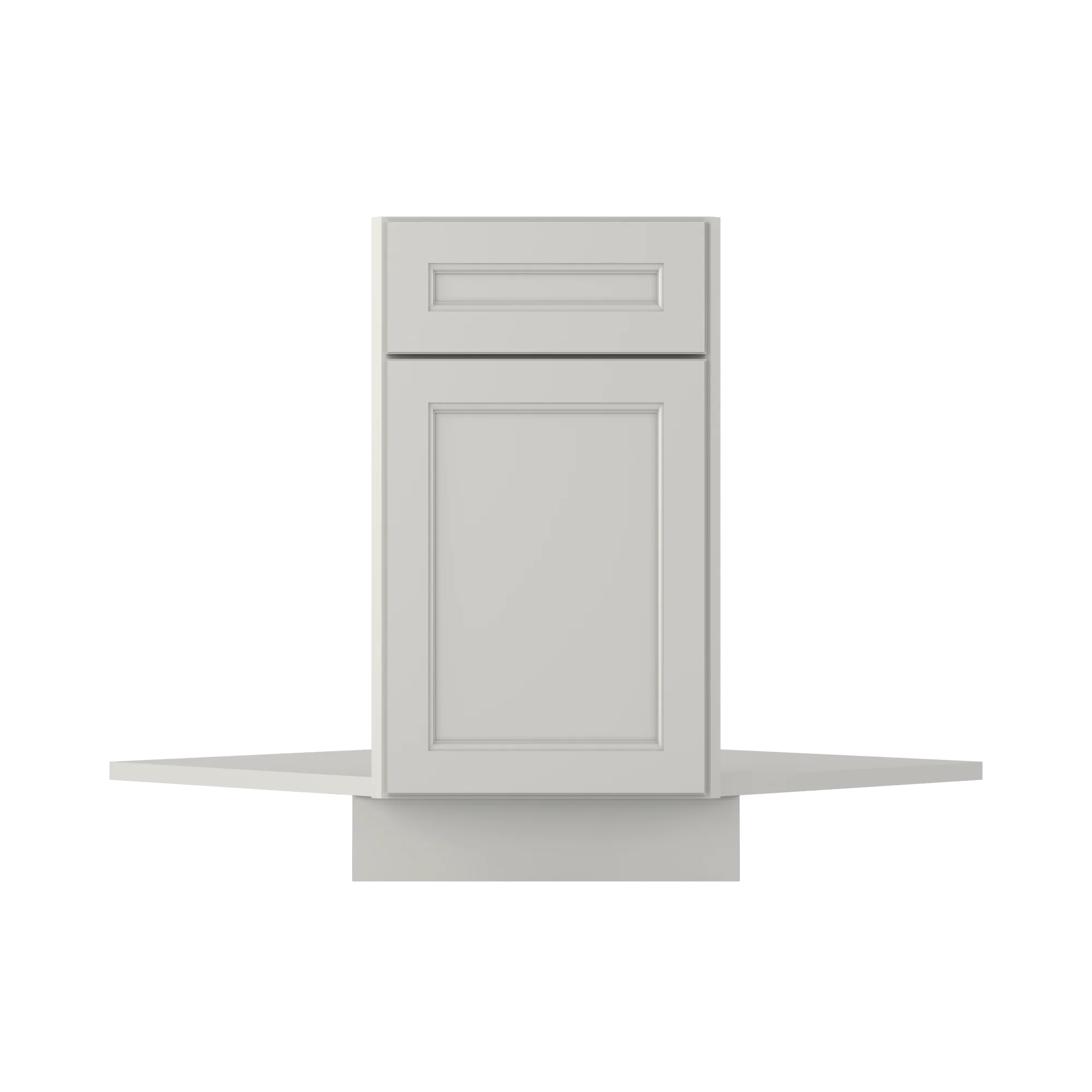 Sink Front Corner Base Kitchen Cabinet SFC36 Milan Pearl 34.5 in. height 36 in. depth - Image 2