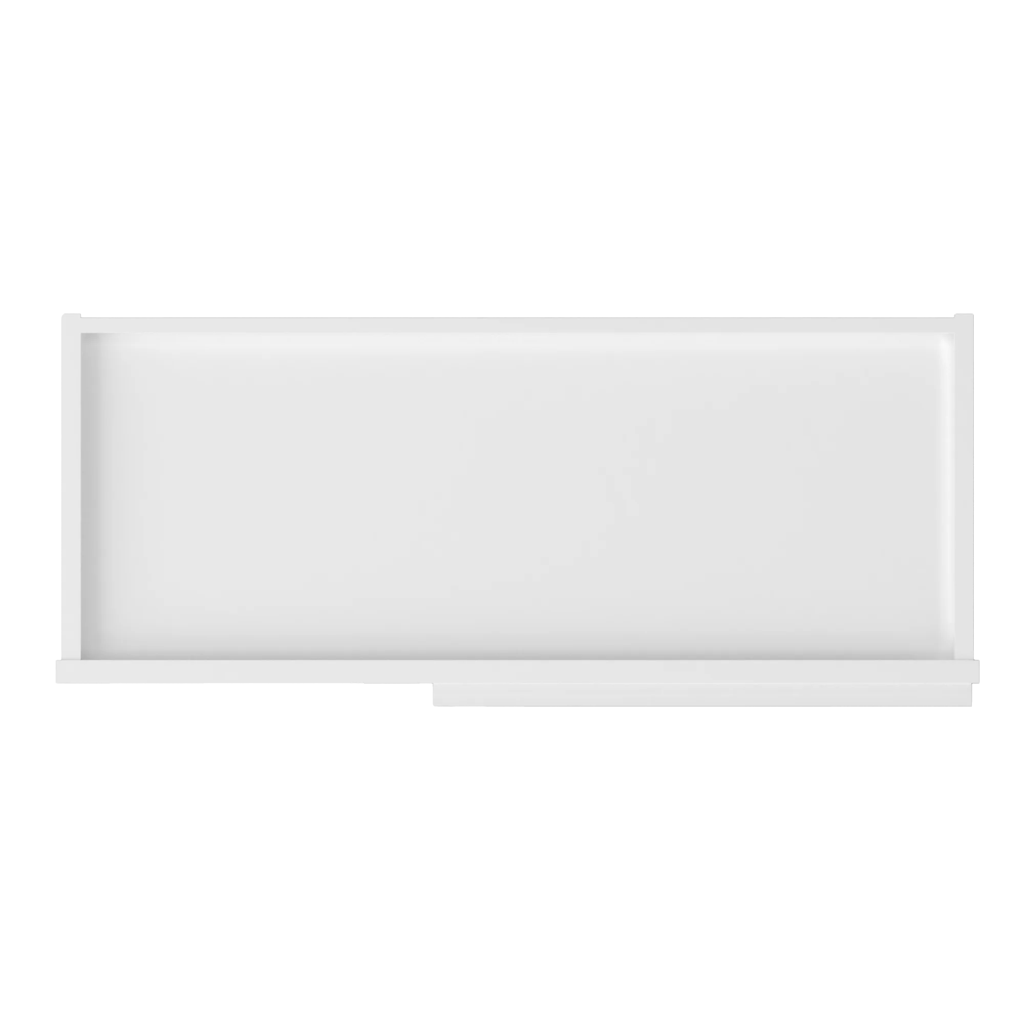 Square Corner Wall Blind Reversible Kitchen Cabinet SC3030 Alpina White LessCare 30 in. width 30 in. height 12 in. depth - Image 6