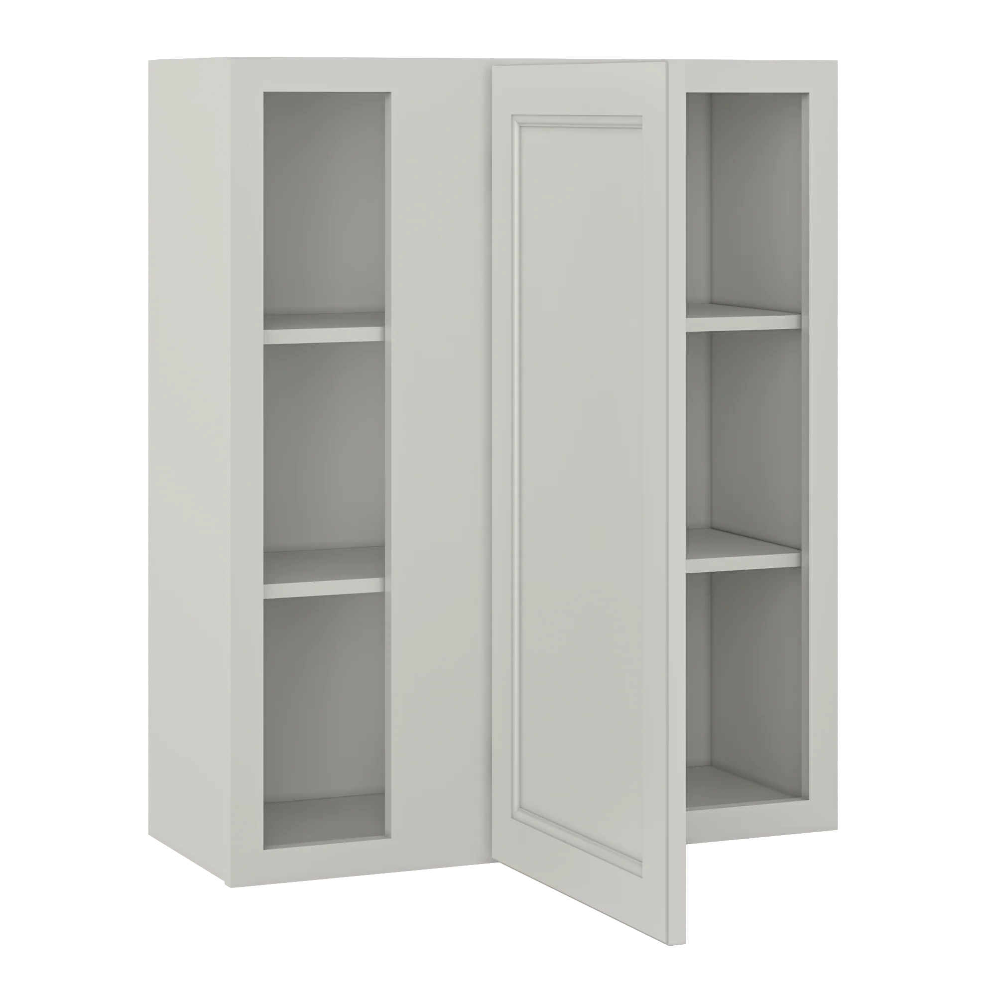 Square Corner Wall Blind Reversible Kitchen Cabinet SC3036 Milan Pearl 30 in. width 36 in. height 12 in. depth - Image 4