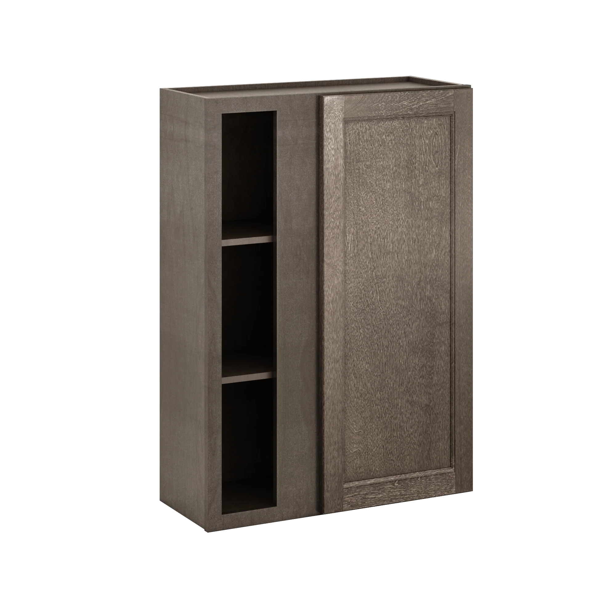 Square Corner Wall Blind Reversible Kitchen Cabinet SC3042 Milan Slate30 in. width 42 in. height 12 in. depth - Image 2