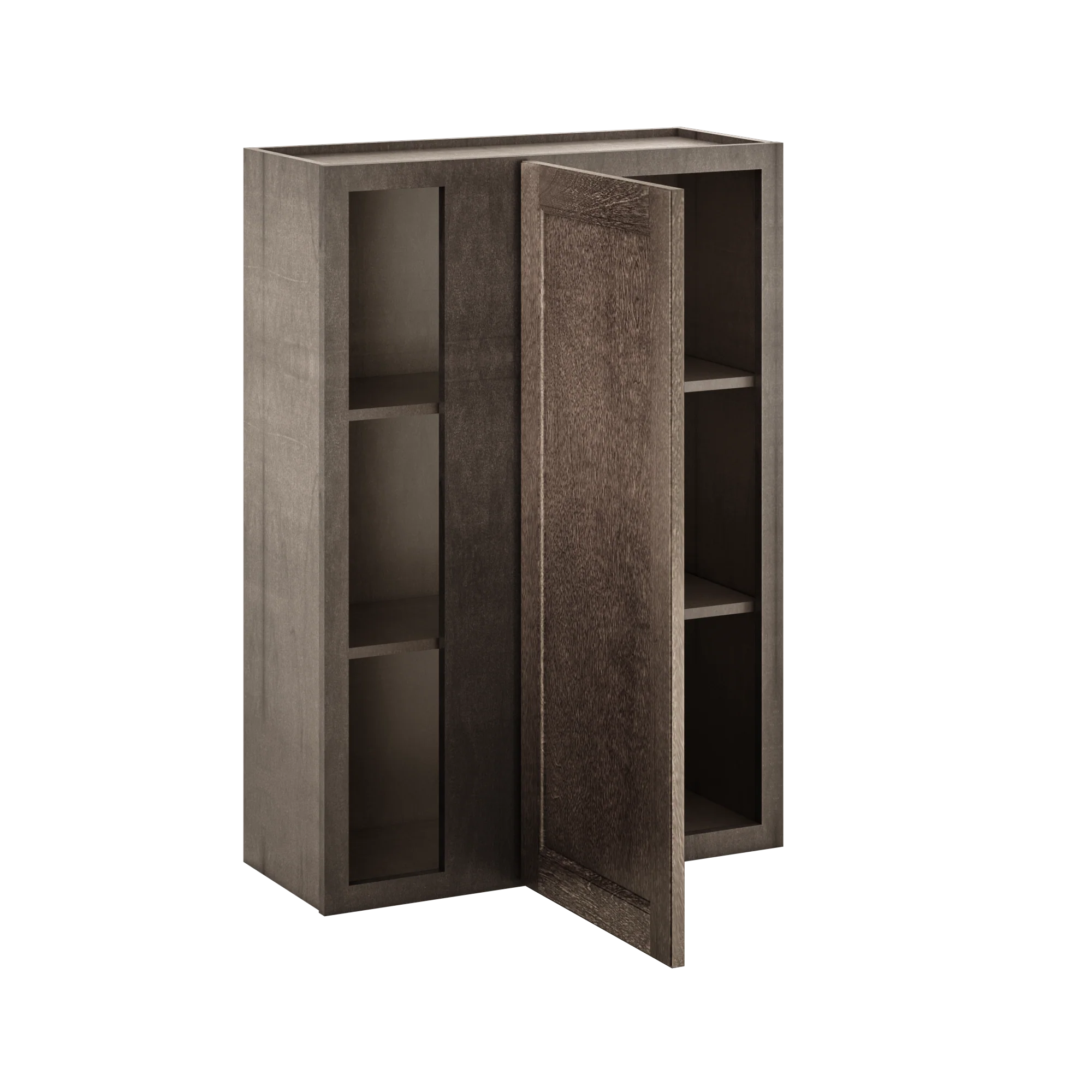 Square Corner Wall Blind Reversible Kitchen Cabinet SC3042 Milan Slate30 in. width 42 in. height 12 in. depth - Image 4
