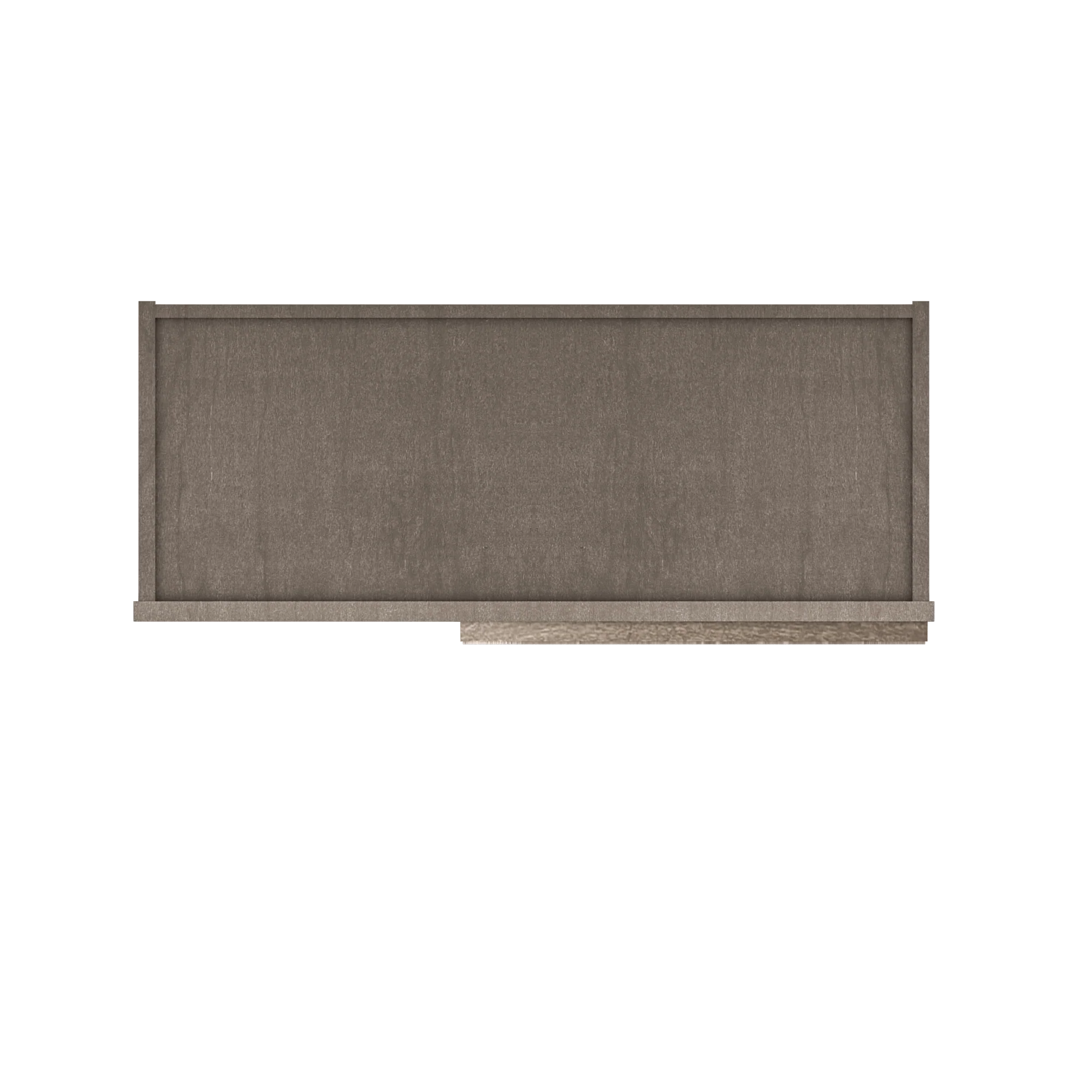 Square Corner Wall Blind Reversible Kitchen Cabinet SC3042 Milan Slate30 in. width 42 in. height 12 in. depth - Image 6