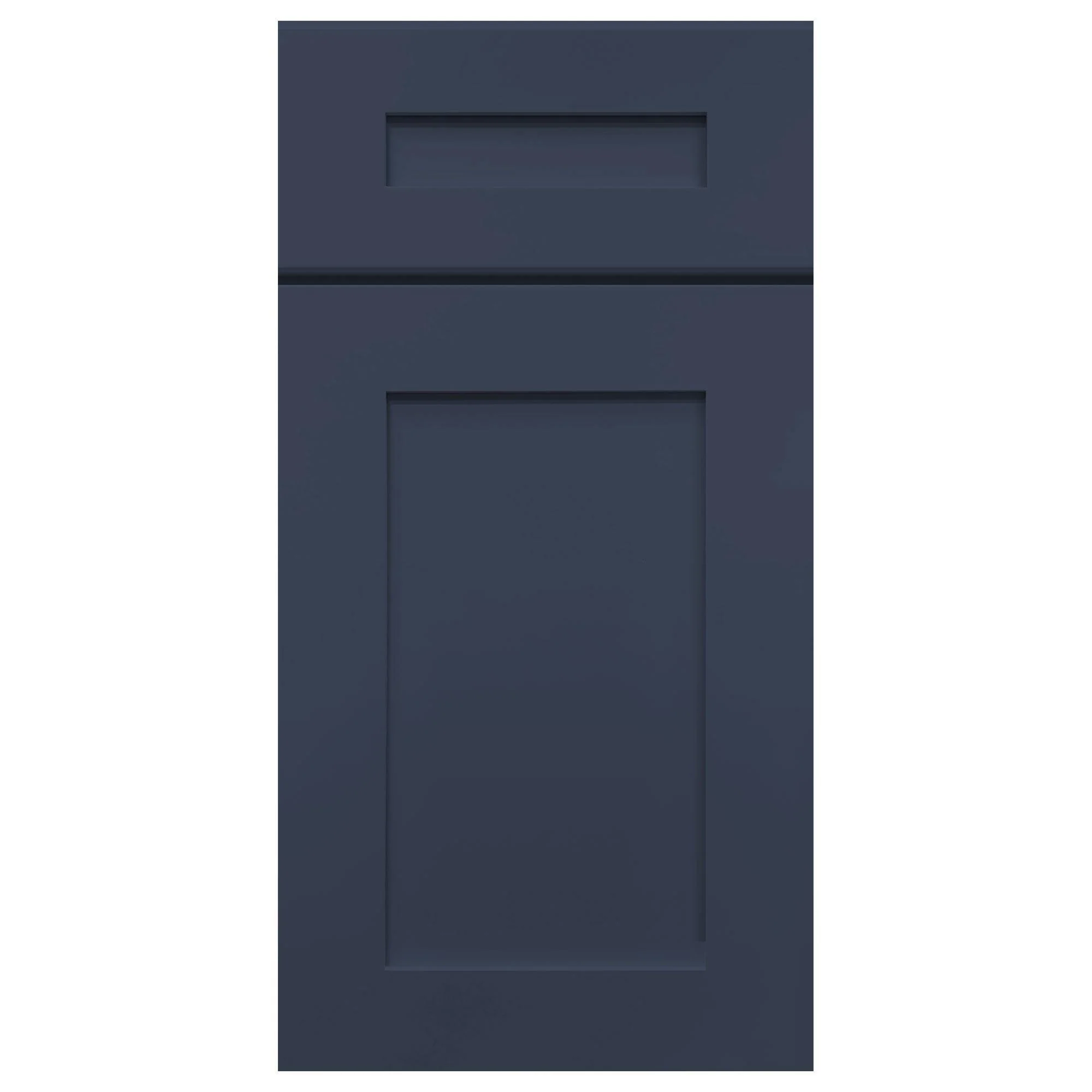 Wall Kitchen Cabinet W3015 Danbury Blue LessCare 30 in. width 15 in. height 12 in. depth - Image 7