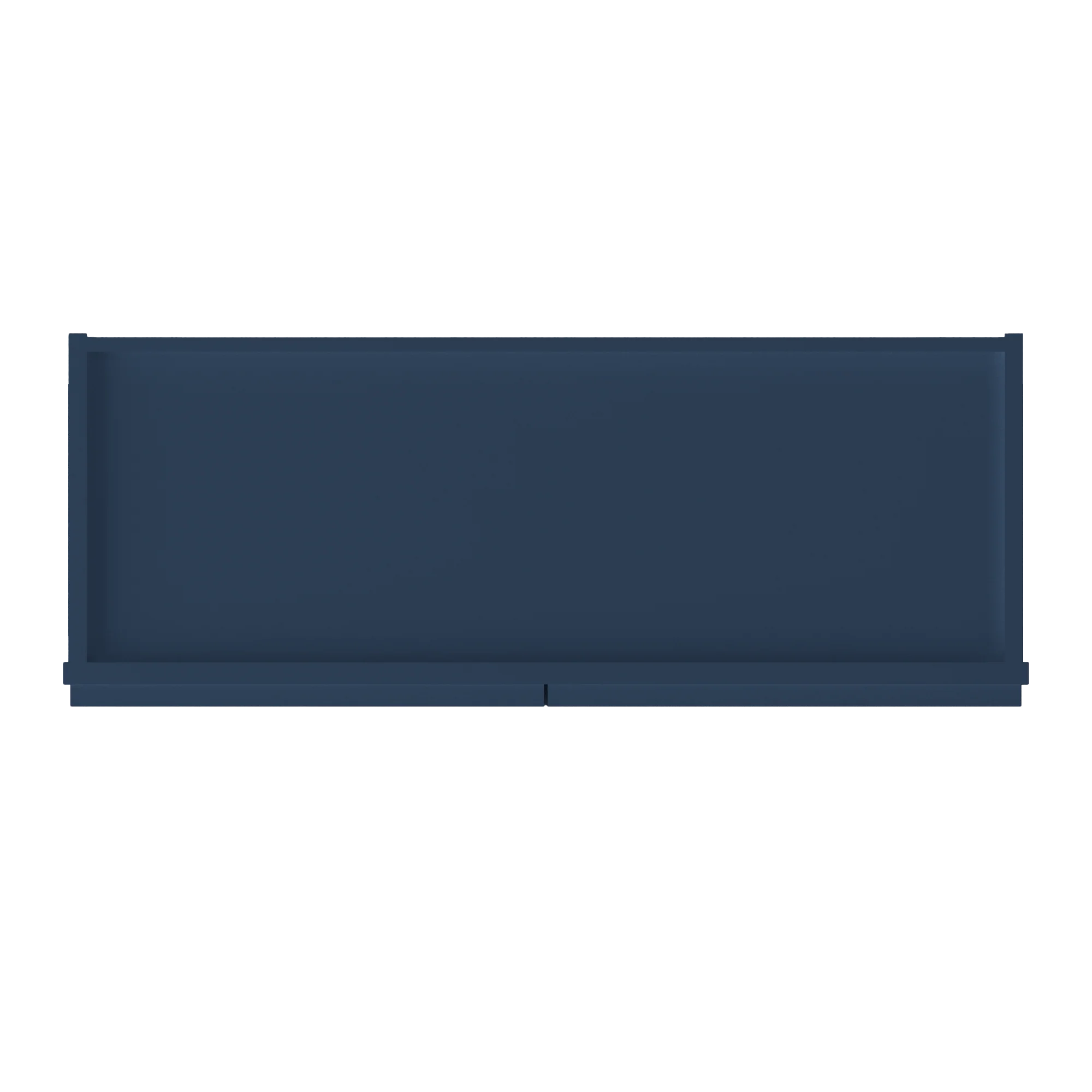 Wall Kitchen Cabinet W3342 Danbury Blue LessCare 33 in. width 42 in. height 12 in. depth - Image 6