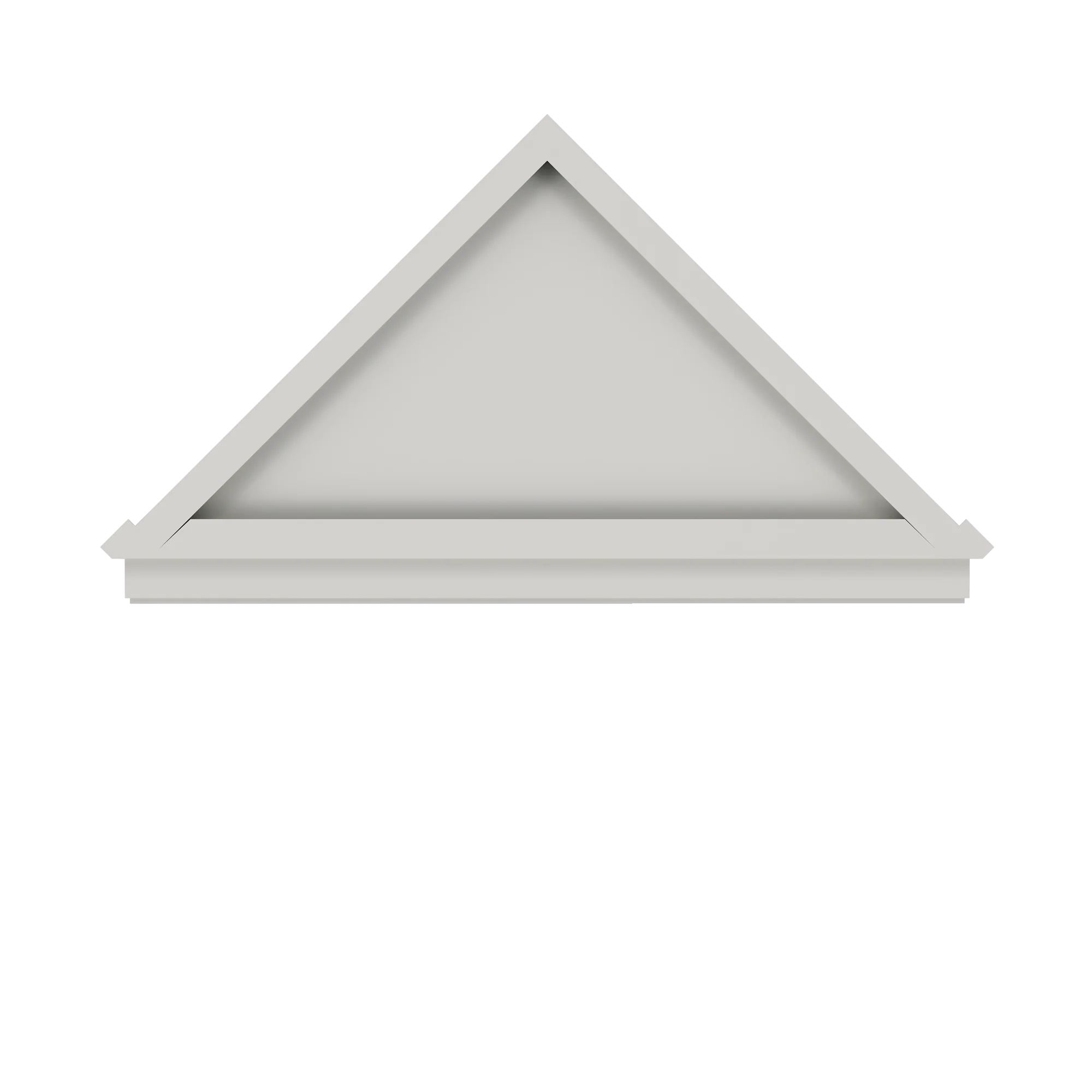 Wall End Kitchen Cabinet WEC1242 Milan Pearl 12 in. width 42 in. height 12 in. depth - Image 6