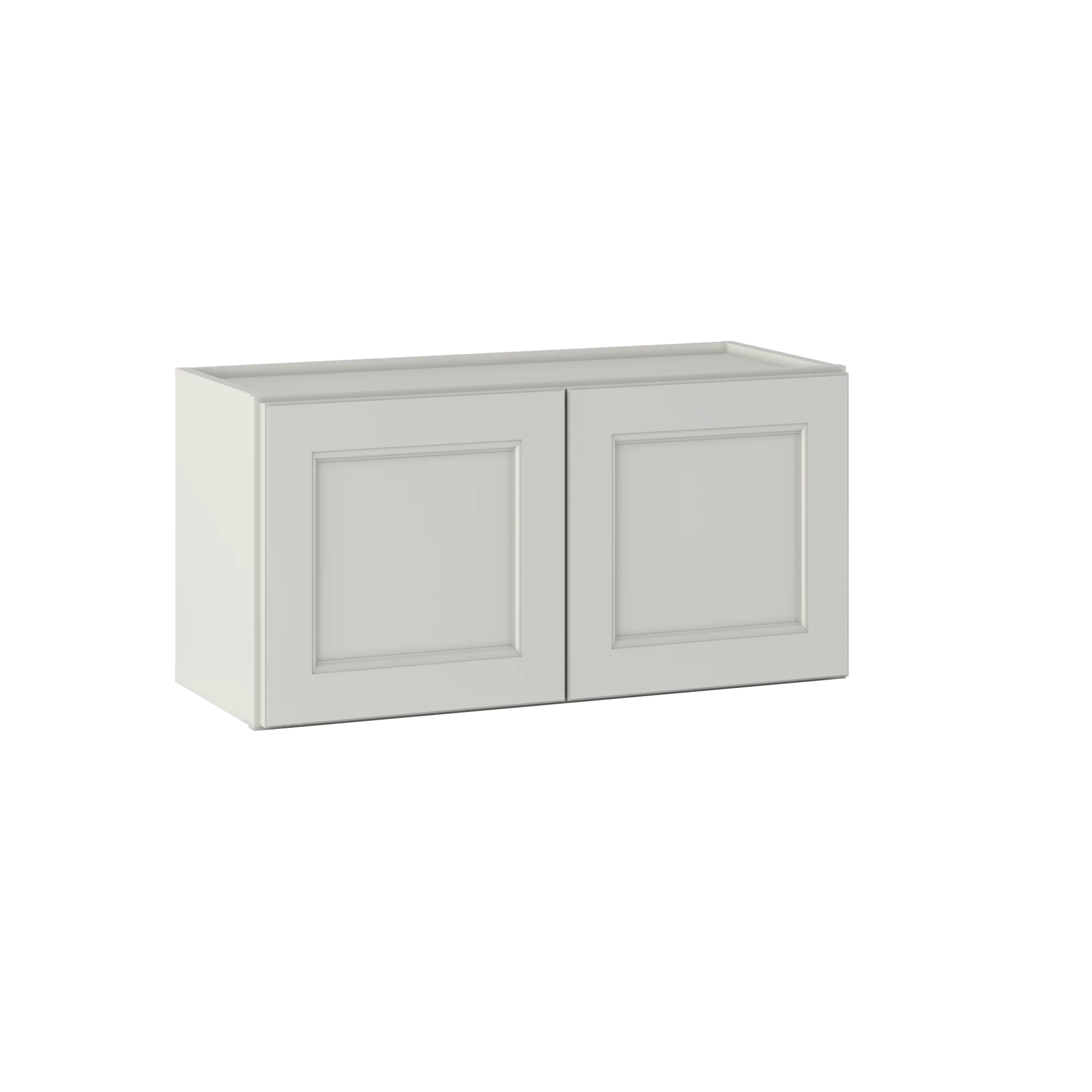 Wall Kitchen Cabinet W3015 Milan Pearl 30 in. width 15 in. height 12 in. depth - Image 2