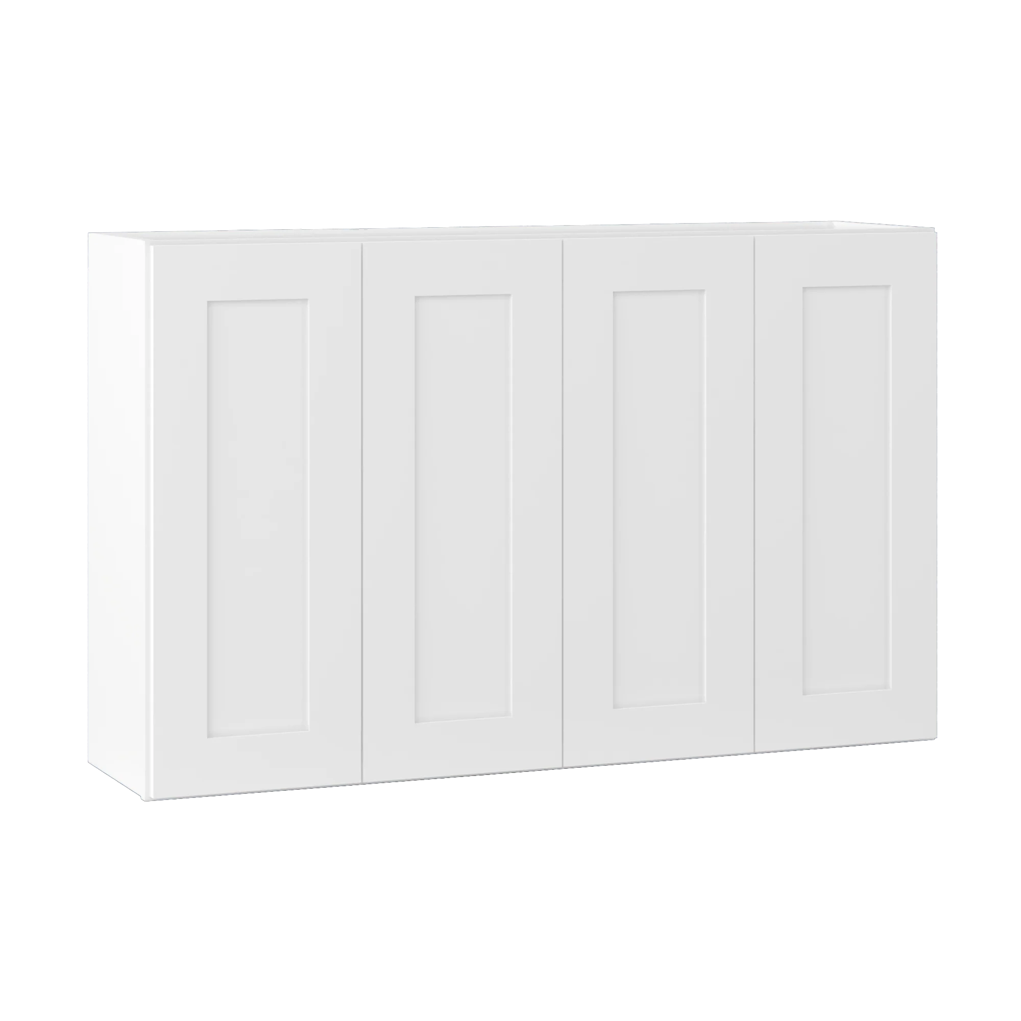 Wall Kitchen Cabinet W4830 Alpina White LessCare 48 in. width 30 in. height 12 in. depth - Image 2