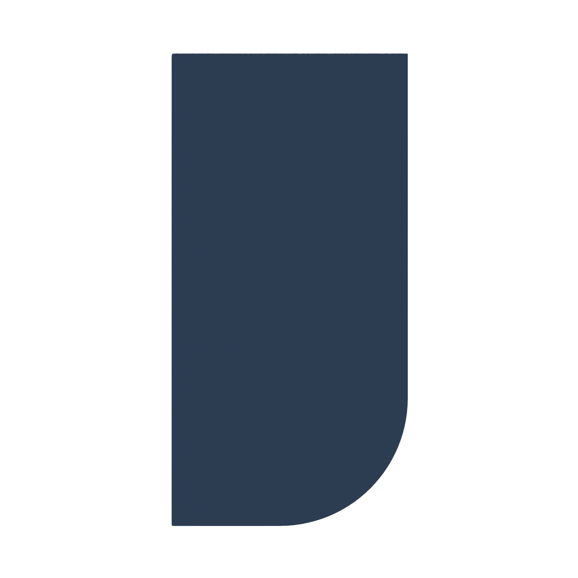 What-Not-Shelf Kitchen Cabinet WN636 Danbury Blue LessCare 6 in. width 36 in. height 12 in. depth - Image 4